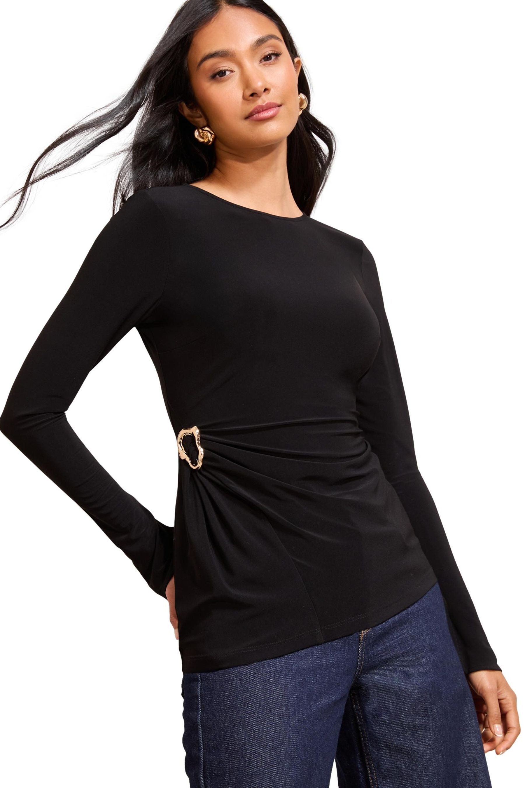 Friends Like These Tunika Friends Like These Top mit Schnallendetail (1-tlg günstig online kaufen