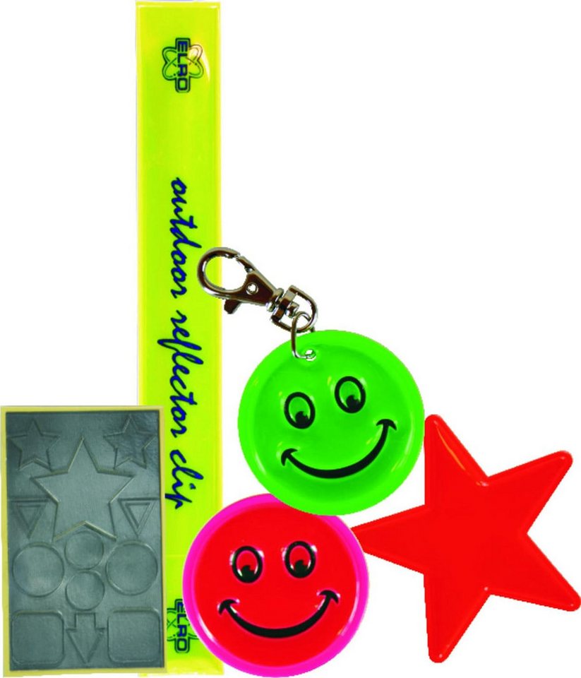 Elro Reflektorband Elro CP5SET 5 Teilig Reflektorstreifen-Set, Kindersicherheit, (5 St)