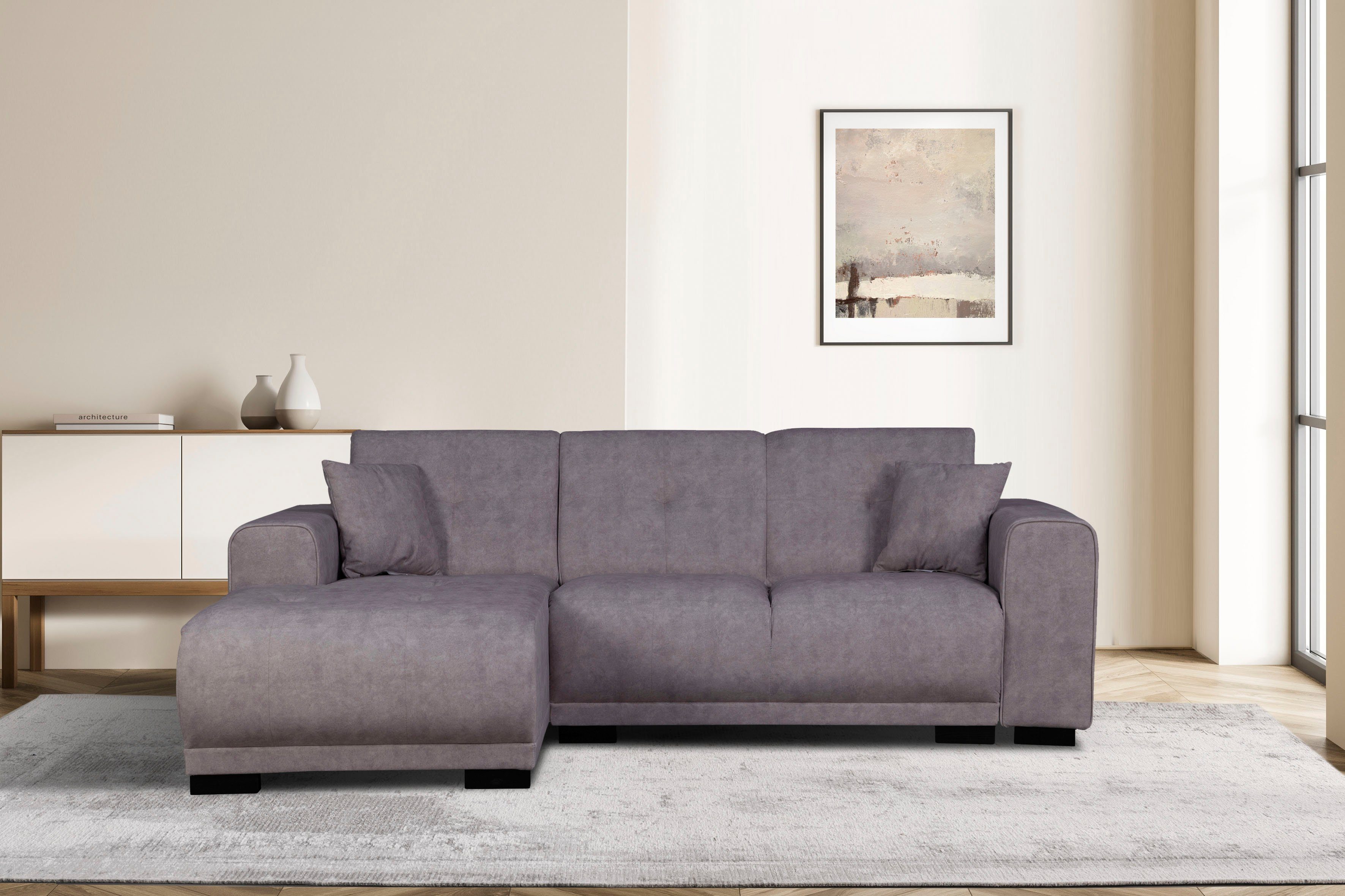 Home affaire Ecksofa Langeland L-Form, incl. günstig online kaufen