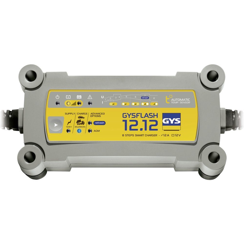 GYS GYS GYSFLASH 12.12 029392 Automatikladegerät 12 V 12 A Autobatterie-Ladegerät