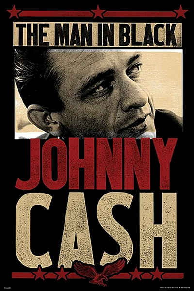 PYRAMID Poster Johnny Cash Poster The Man in Black 61 x 91,5 cm