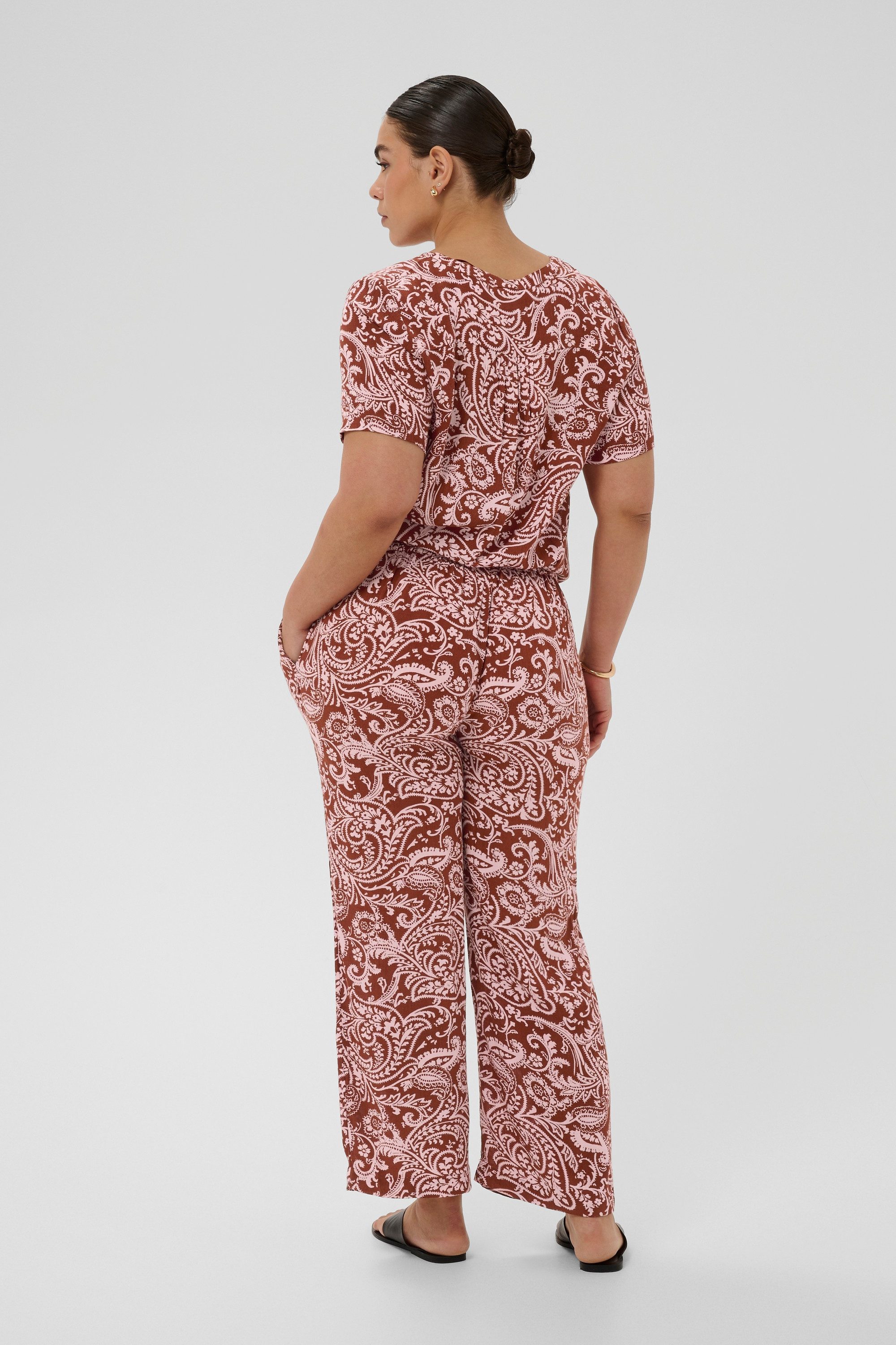 KAFFE Curve Stoffhose Casual Hose KCdala Große Größen