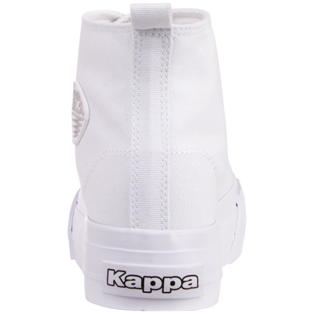 white Plateau-Sohle angesagter - mit Kappa Sneaker