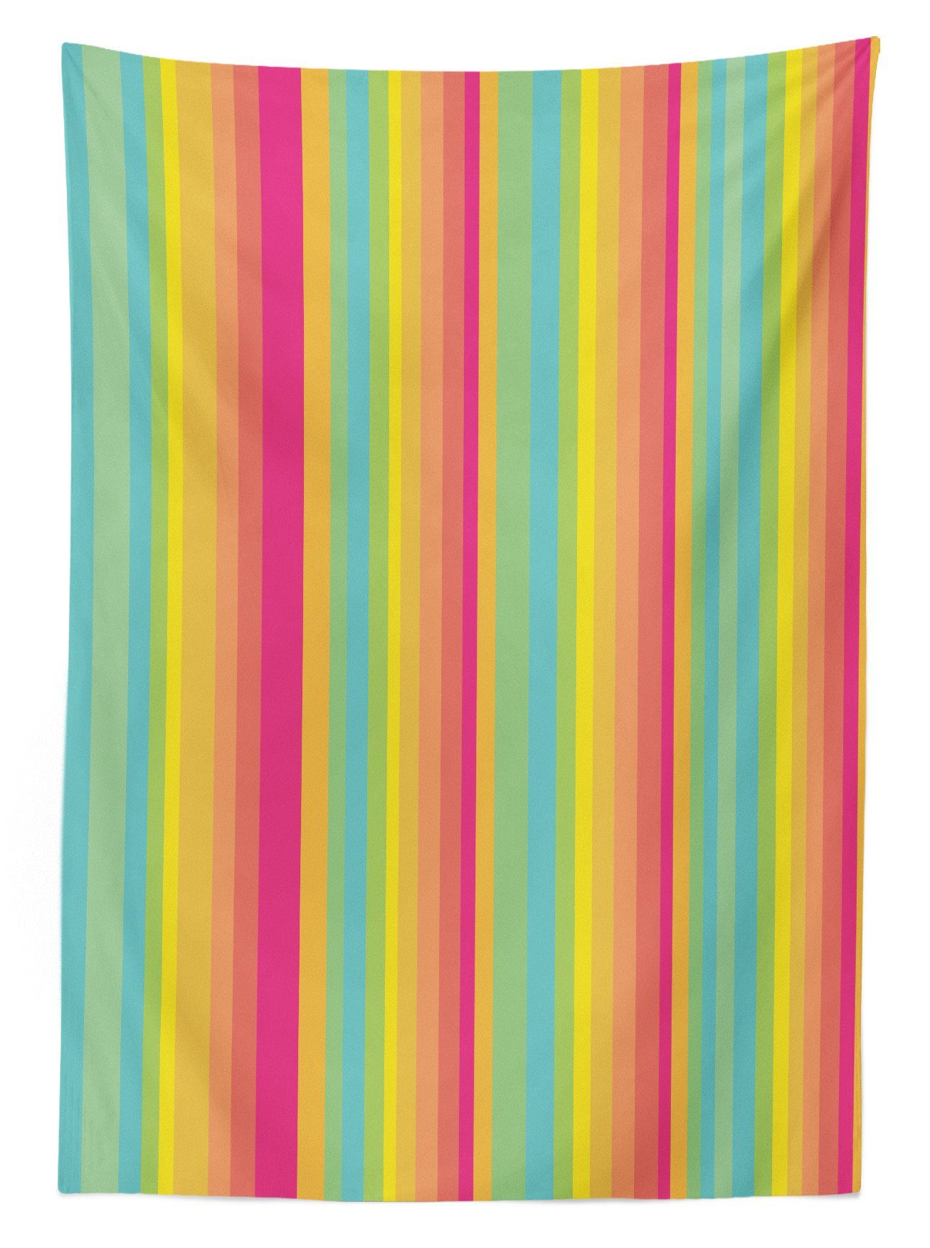 Bereich Streifen Farben, Waschbar Für Geraden Außen Farbfest Abstrakte den Abakuhaus Tischdecke Moderne Klare geeignet