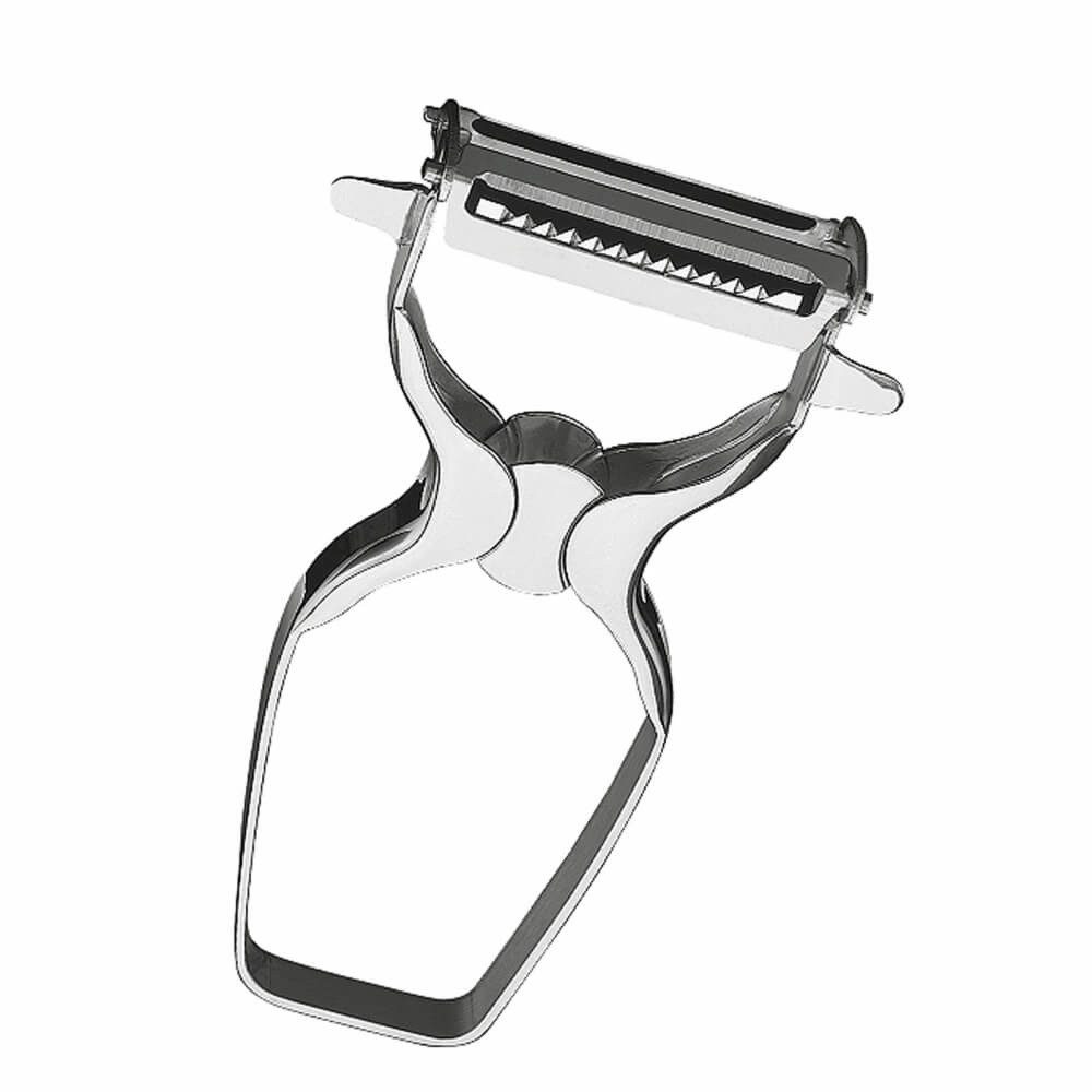 Küchenprofi Küchenreibe Küchenprofi Gemüseschäler 2 in 1 Edelstahl