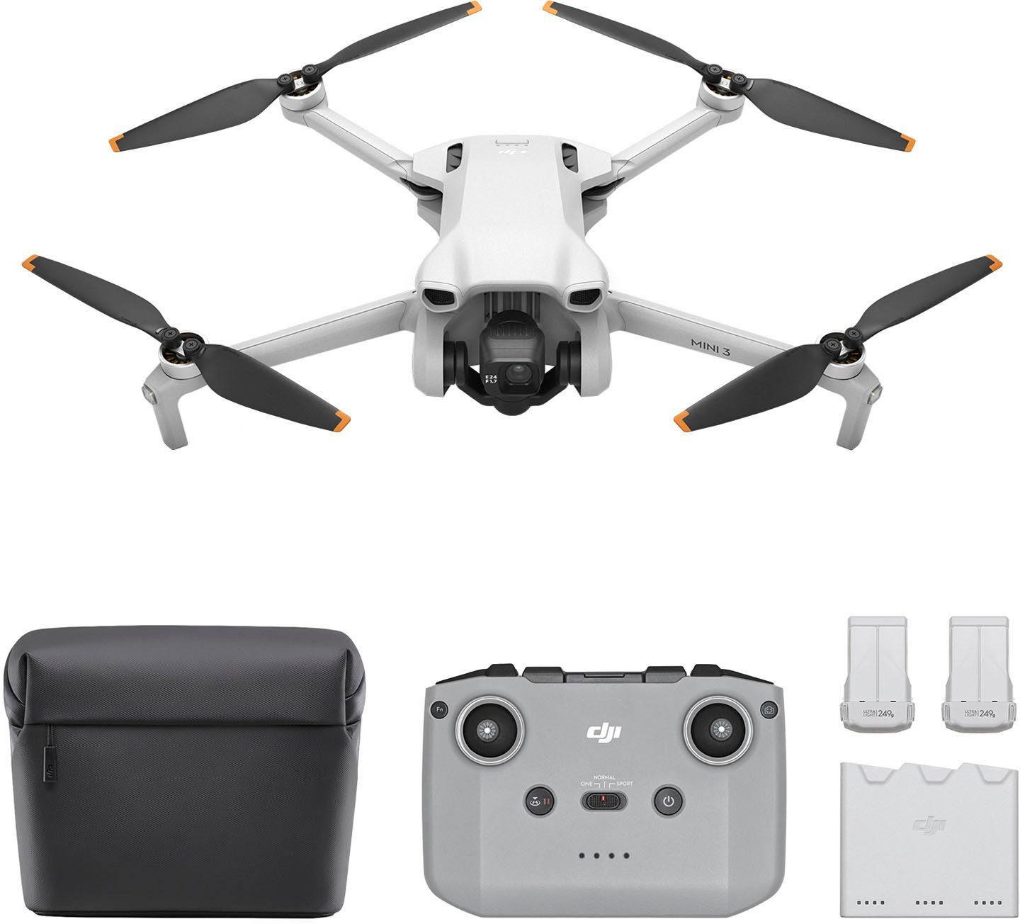 DJI Mini HD) Combo Ultra Fly More Drohne (4K 3