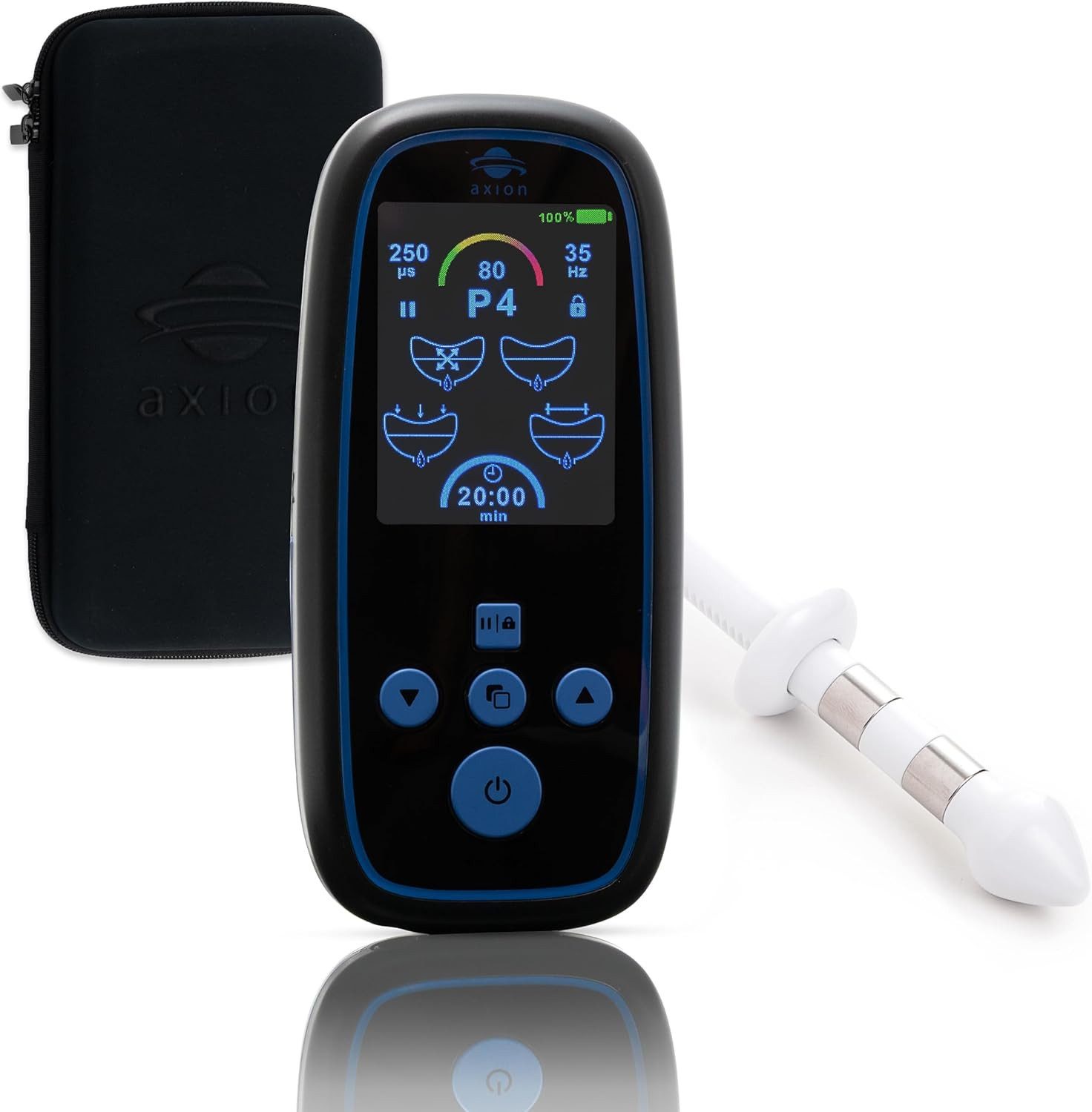 Axion Beckenboden-Elektrostimulationsgerät axion® I-3000 Beckenbodentrainer Set für Männer, (1-tlg), NEUHEIT 2026 - Medizinprodukt