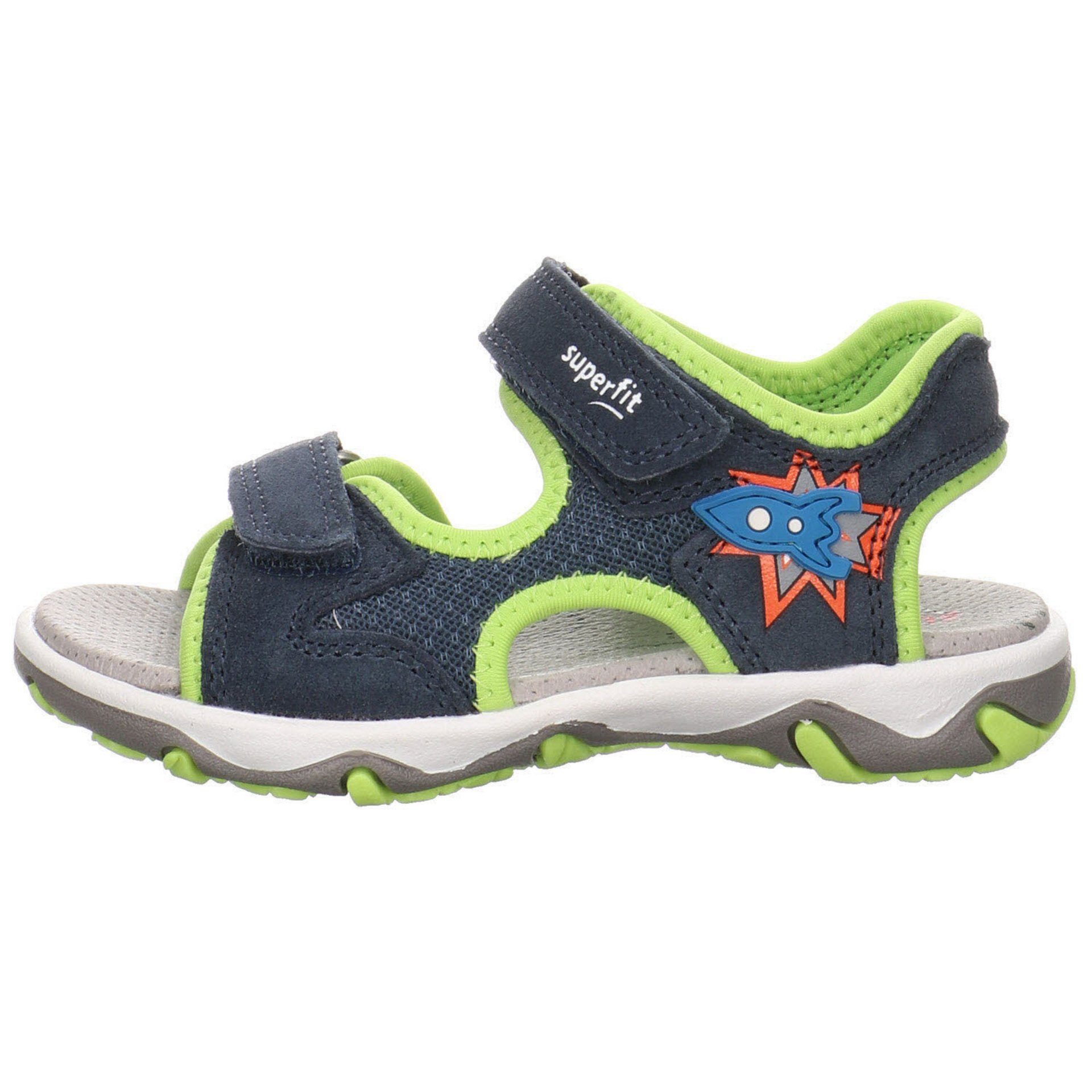 Superfit Jungen Sandalen Schuhe Sandale Sandale blau Leder-/Textilkombination 3.0 Mike sonst Kombi
