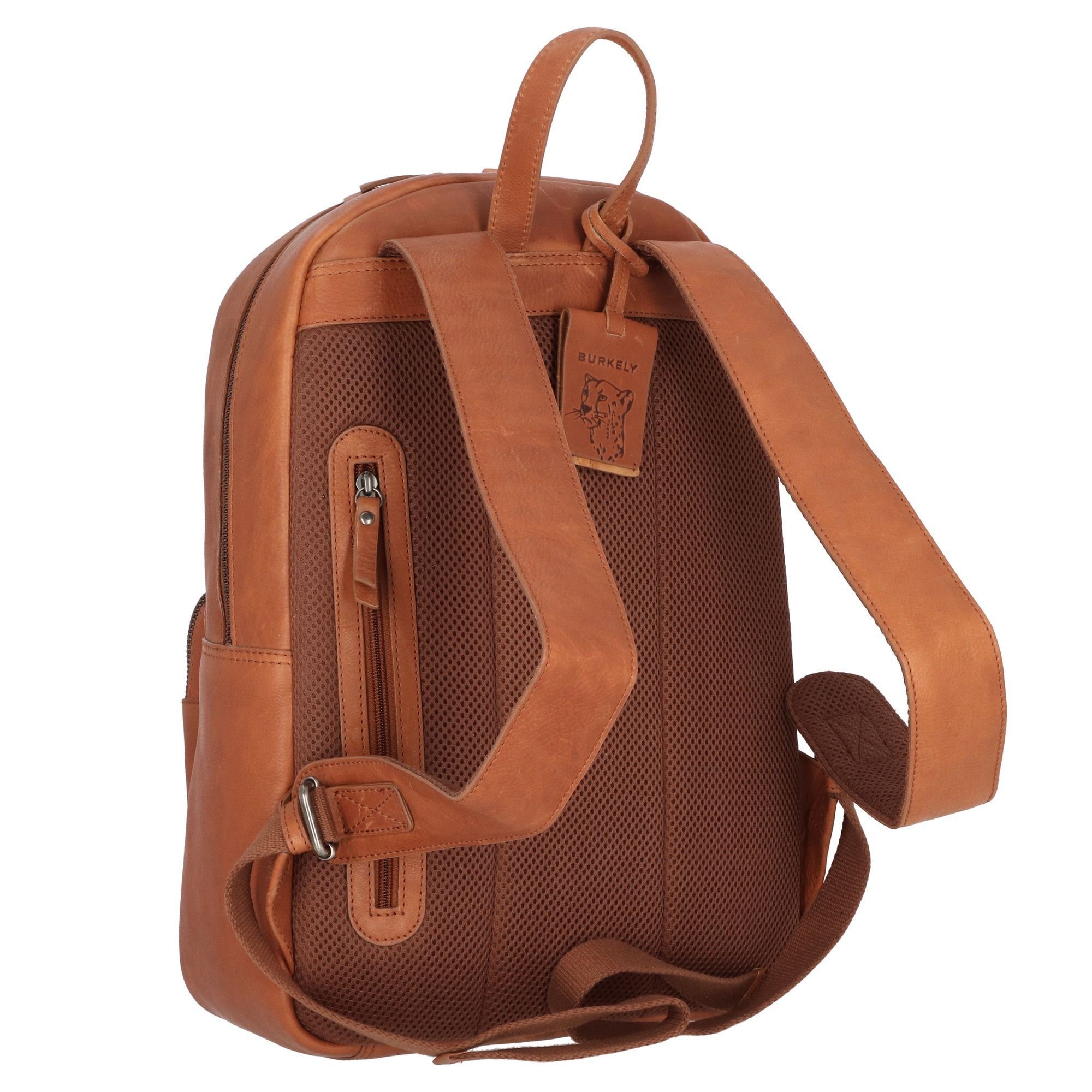 Daypack cognac Leder Antique Avery, Burkely