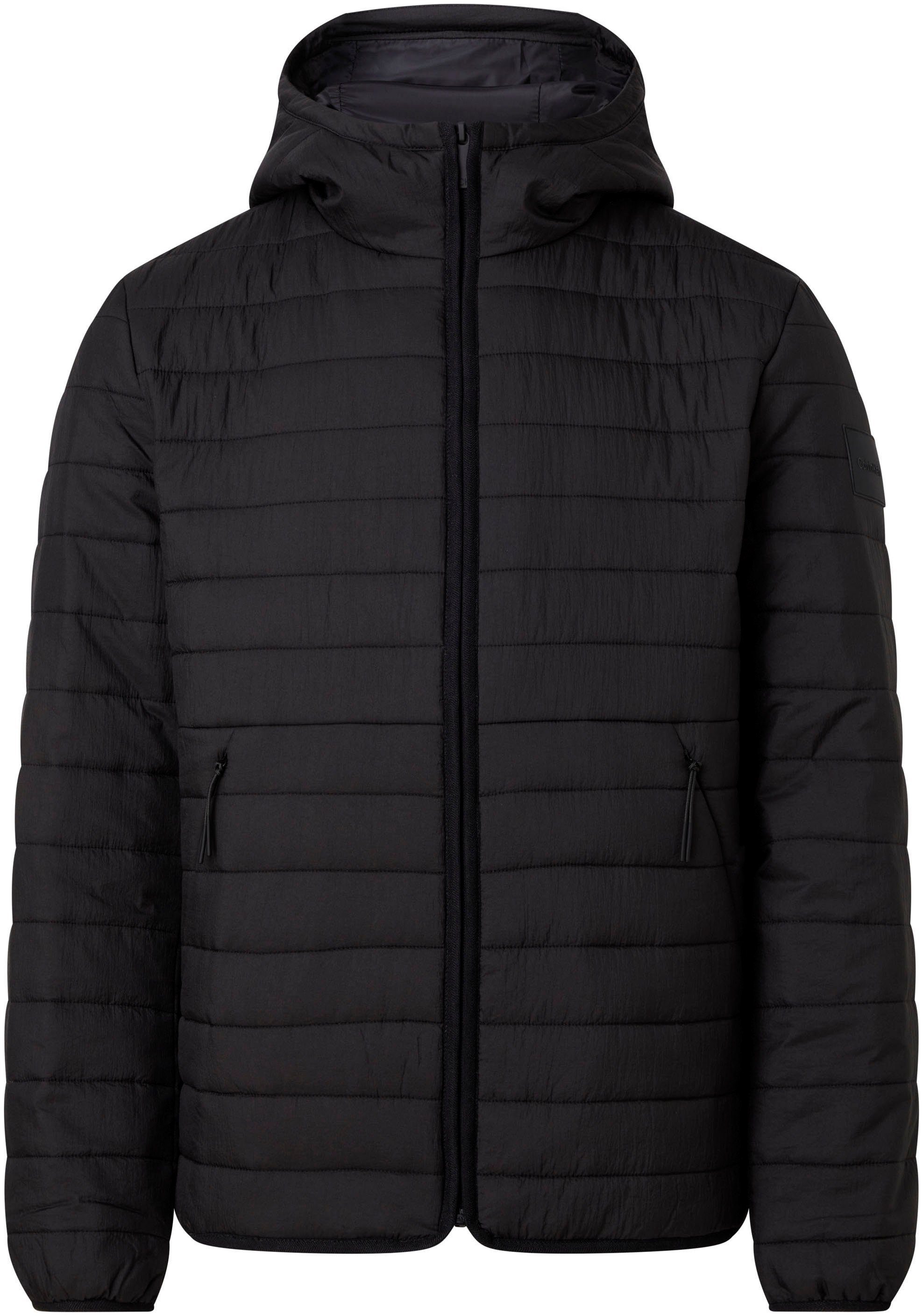 BT_QUILTED CRINKLE Klein HOOD Big&Tall Calvin JACKET Steppjacke