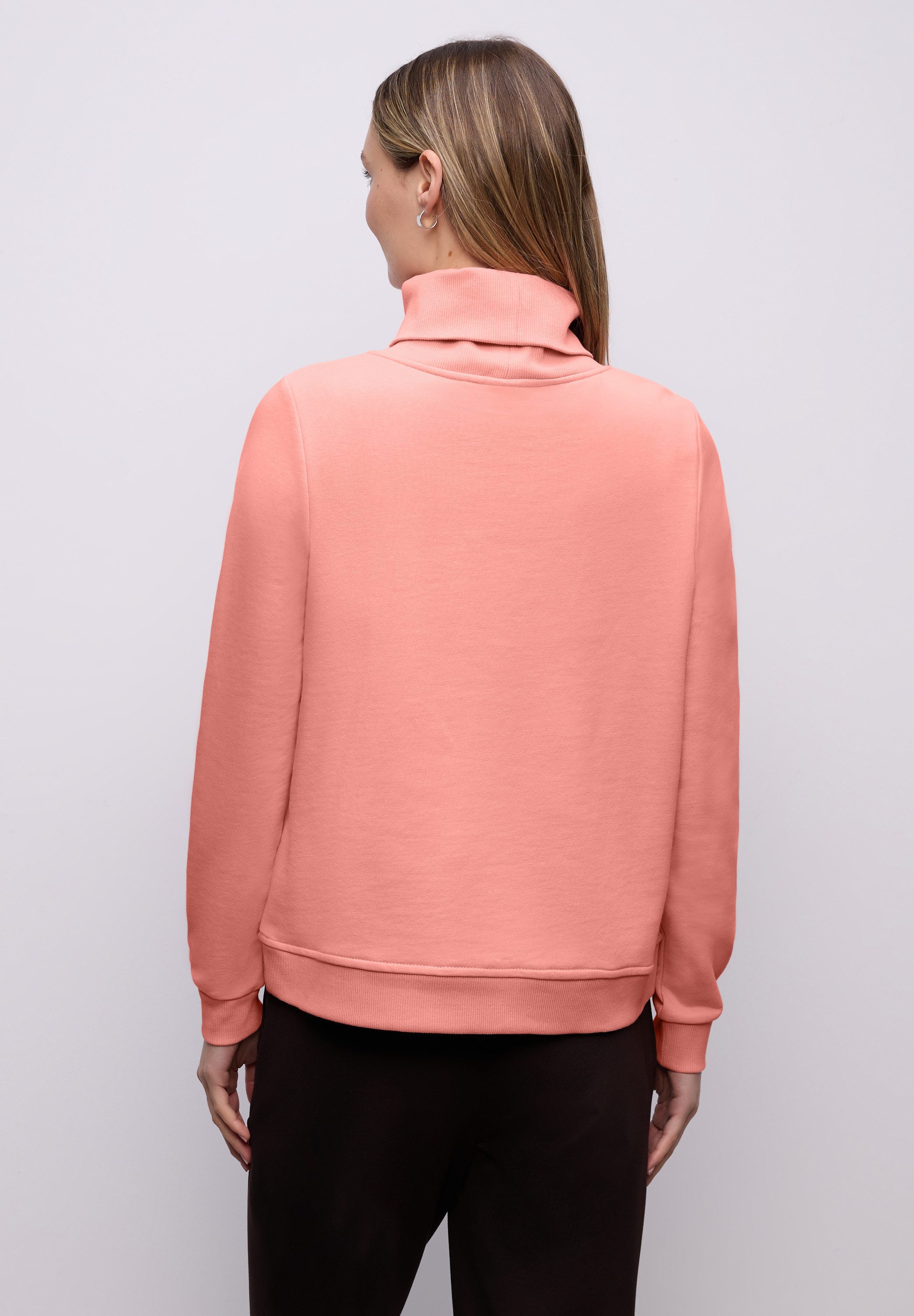 STREET ONE Sweater mit Stehkragen