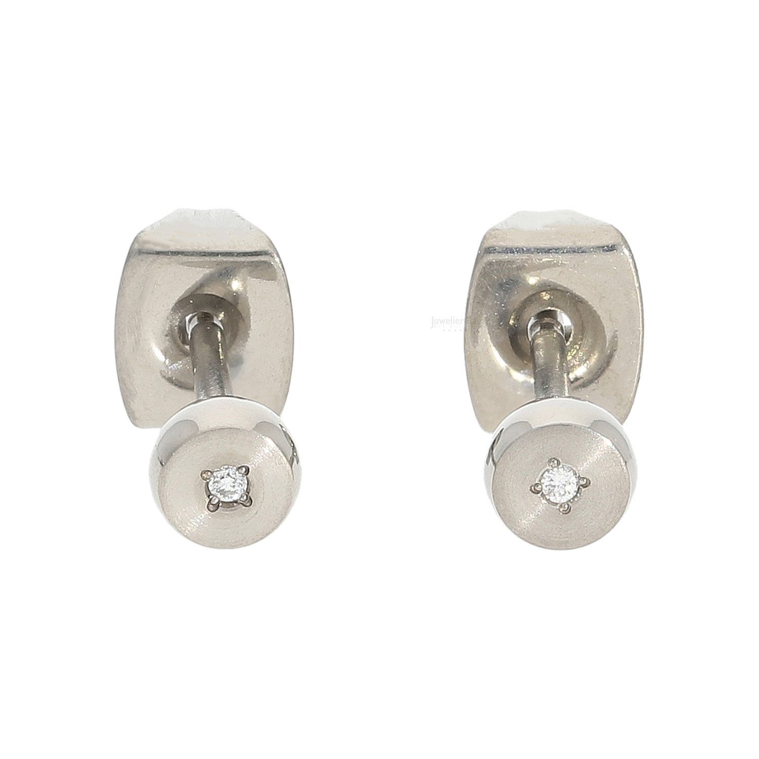 Boccia Paar Ohrstecker Boccia Titan Brillant Ohrstecker 0537-01 89 (kein Set, 2-tlg., inkl. edelm Schmucketui)