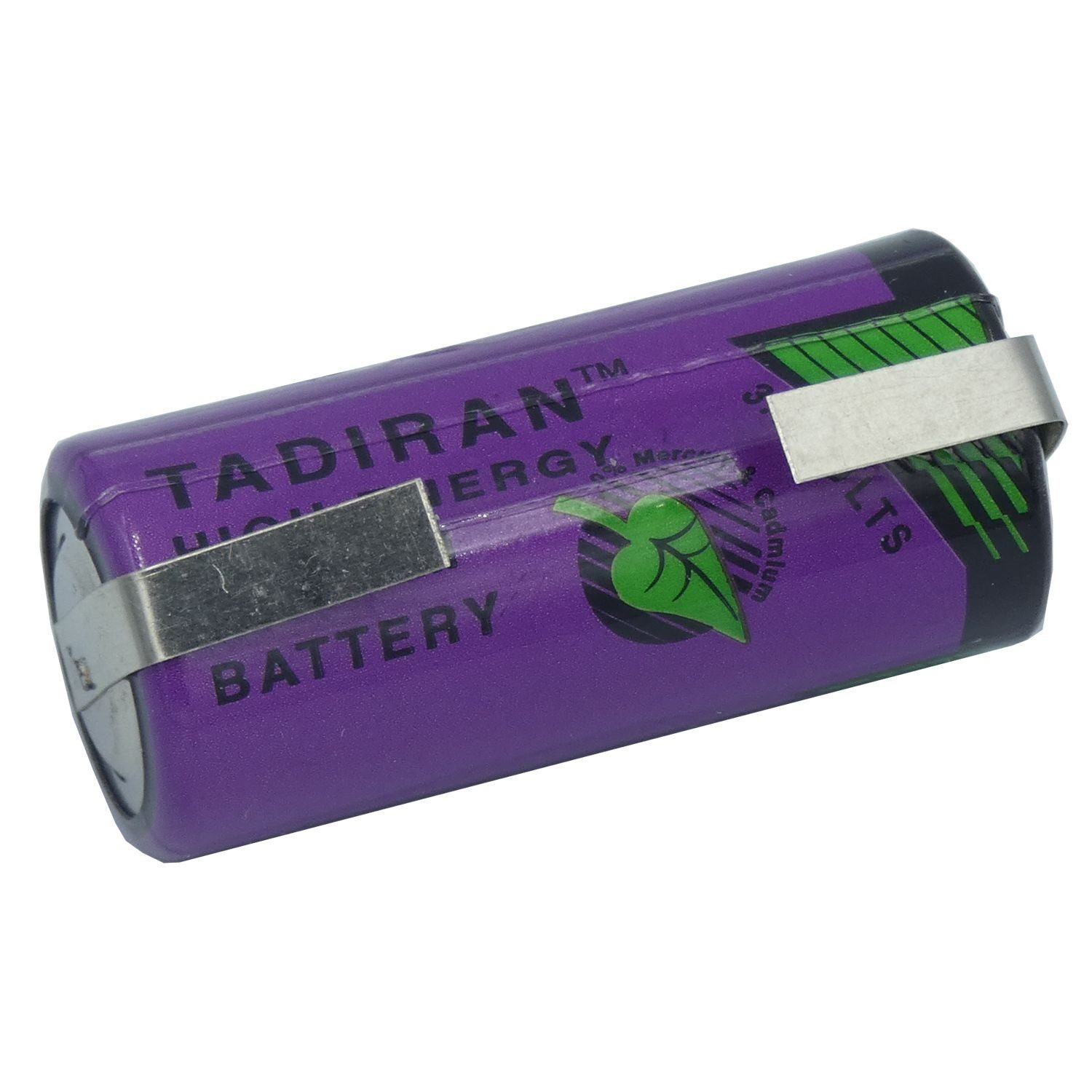 2/3 Lithium Tadiran SL361/T mit Volt Batterie, V) (Mignon) AA U-Form in (3,6 Lötfahnen Tadiran