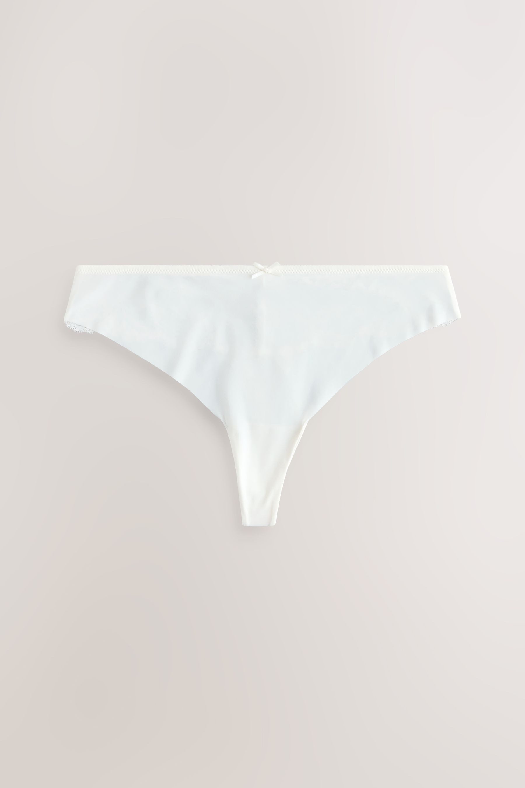 Next String Nahtlose Slips mit Spitze im 5er-Pack, Tanga (5-St)