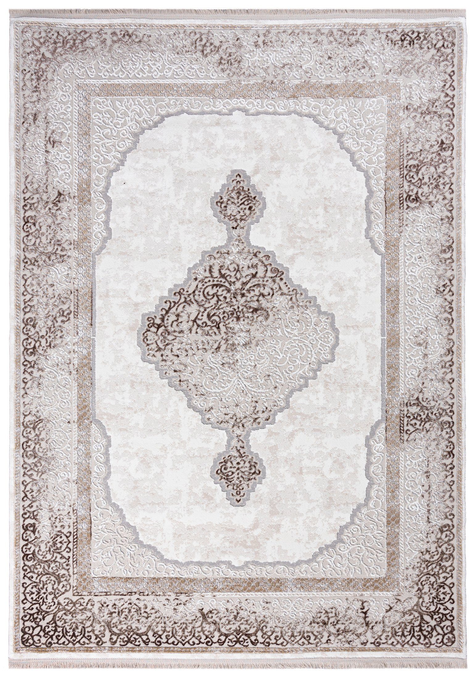 cm, Kurzflor, Mazovia, 170 Vintage 120 Teppich mit Orientteppich Orientalisch Fransen, x Orientteppich, Fransen,