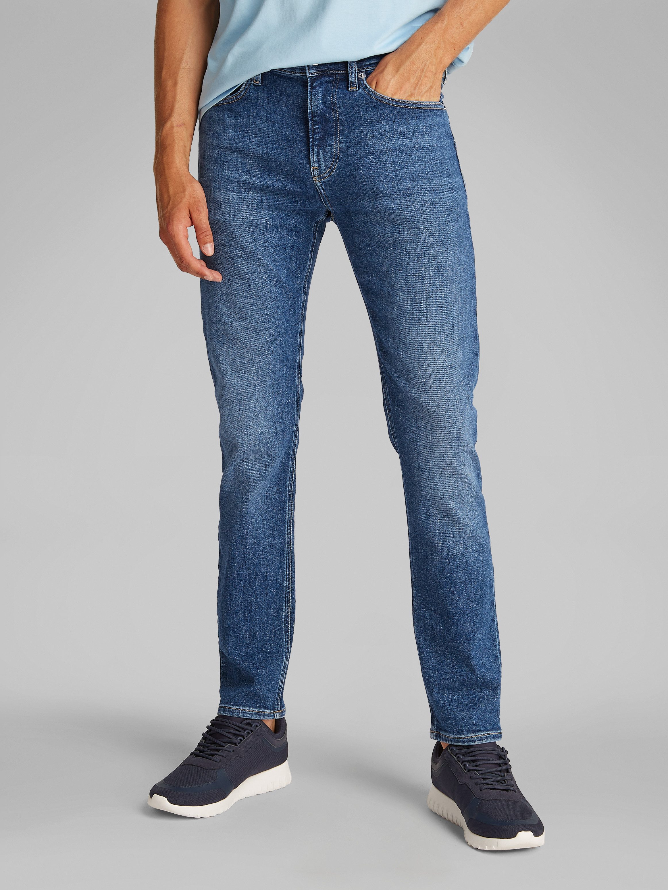 Calvin Klein Jeans Skinny-fit-Jeans SKINNY im minimalistischen Look günstig online kaufen