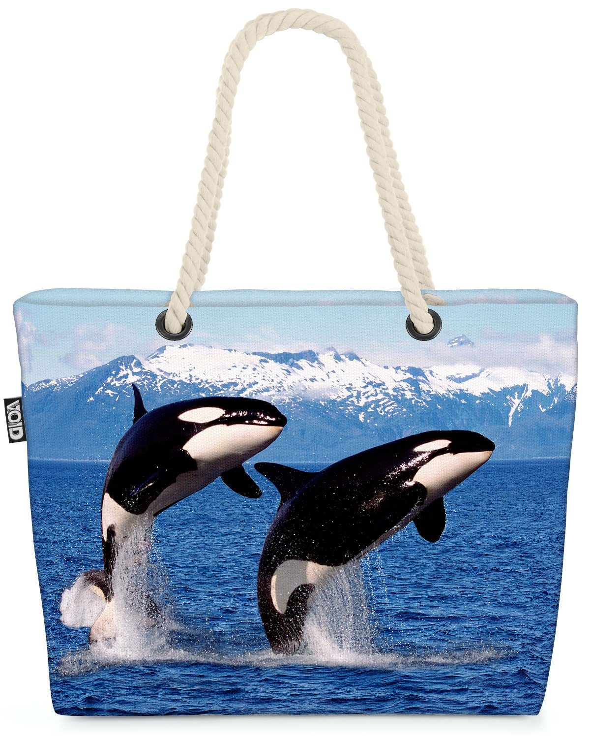 Killer Orca Orca Meer Urlaub VOID Kanada (1-tlg), Strandtasche Fische Meer Killer Wal Wal Tiere