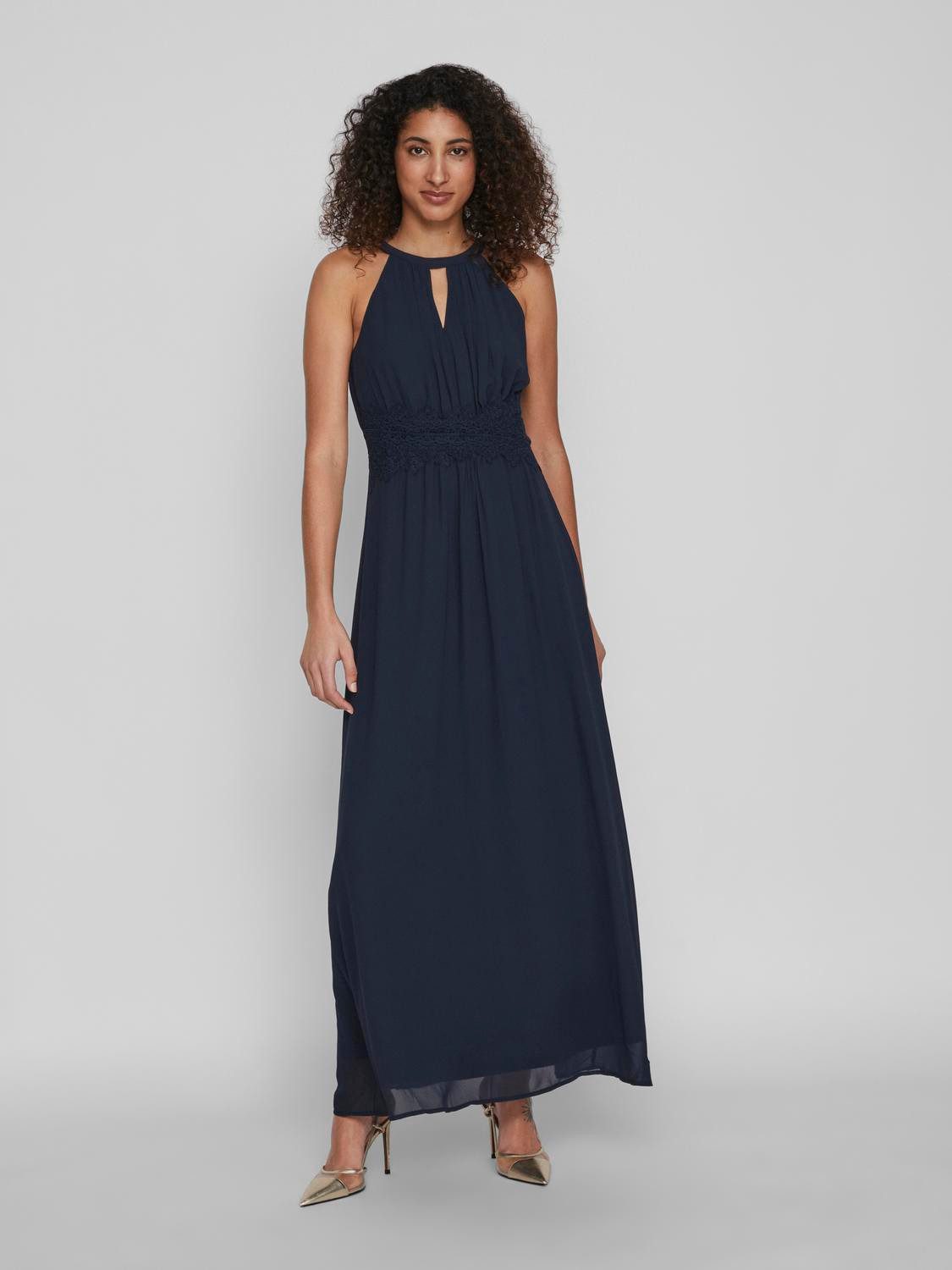 Vila Maxikleid VIMILINA HALTERNECK MAXI DRESS günstig online kaufen