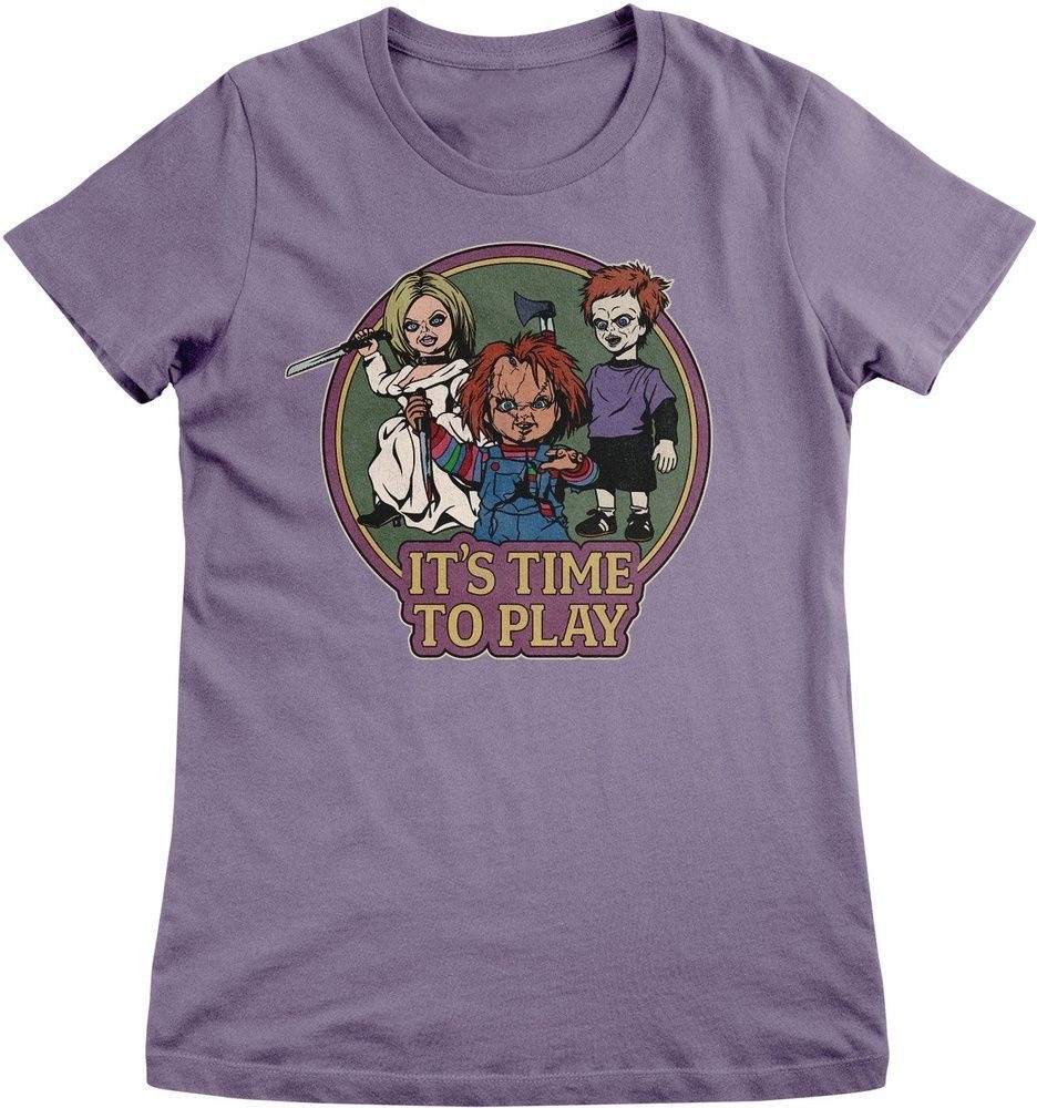 Chucky T-Shirt Chucky - It's Time To Play Girly Tee
