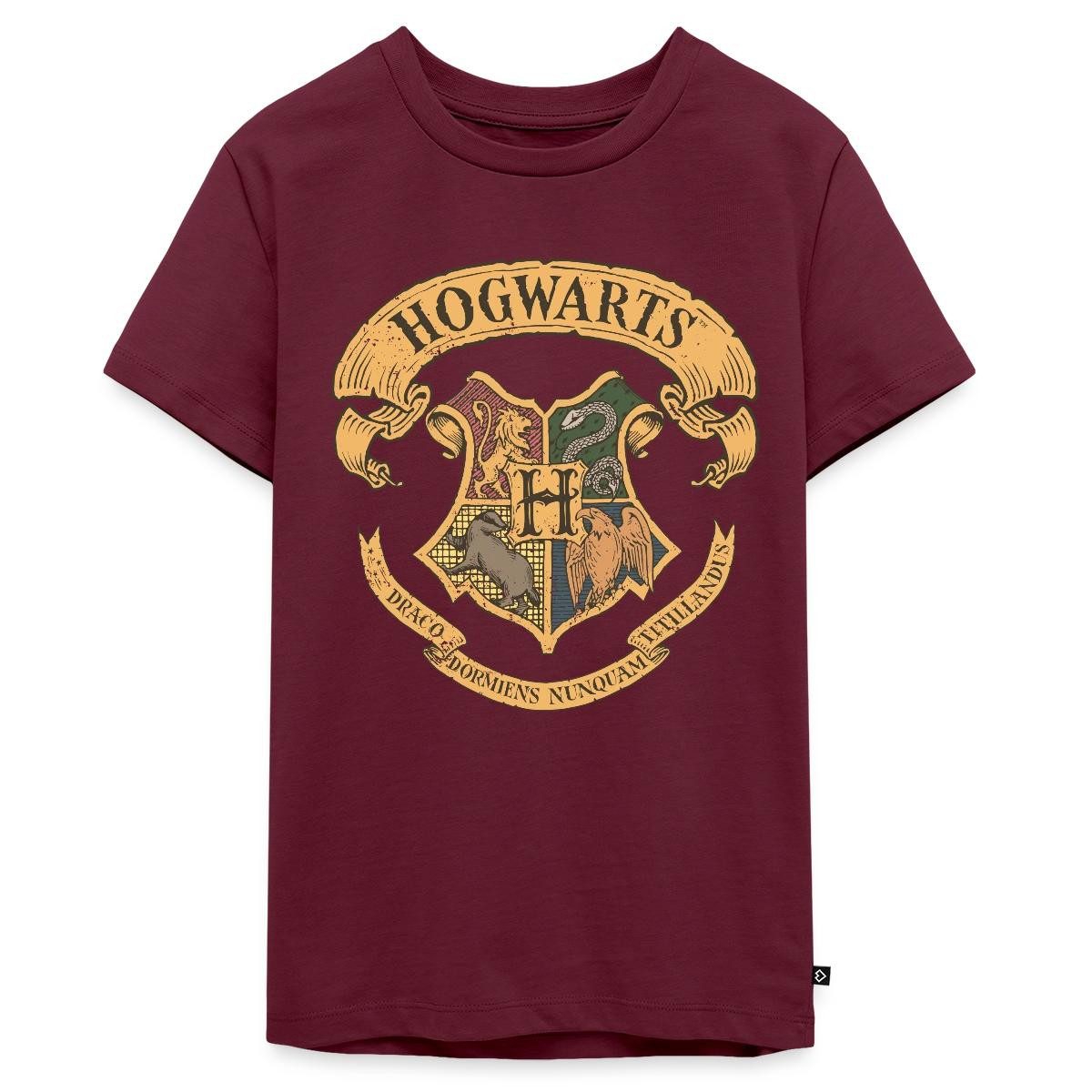 T-Shirt Harry Potter Hogwarts Wappen Teenager Premium T-Shirt