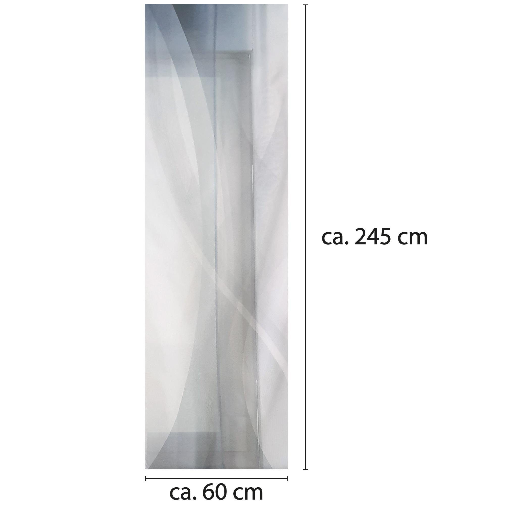Bestlivings Vorhang, Paneelwagen (2 St), transparent, günstig online kaufen