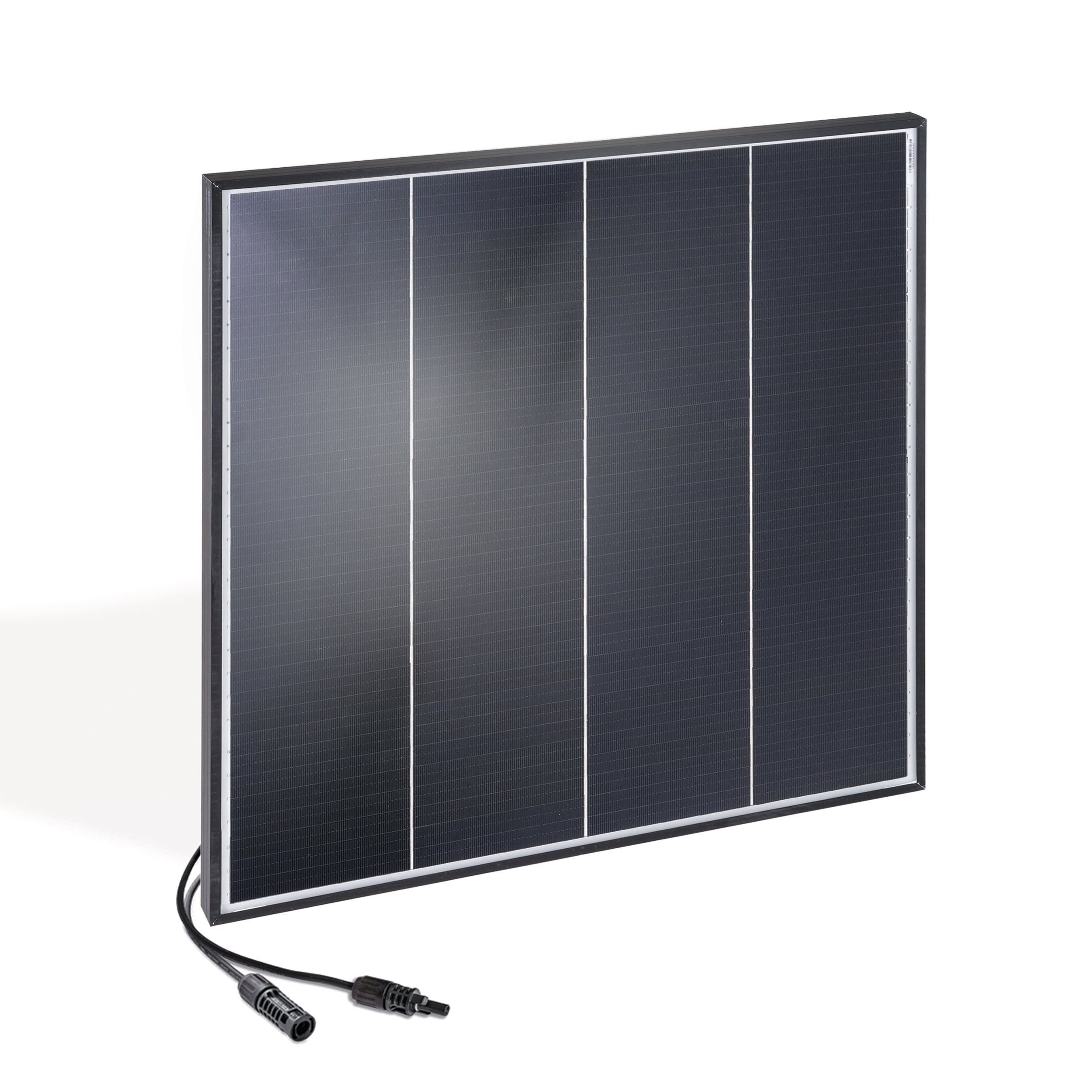 esotec Solarmodul Seraphim Solarpanel 50 Wp 37,6 V mono - 530 x 490 x 35 mm 131076, (Komplettset)