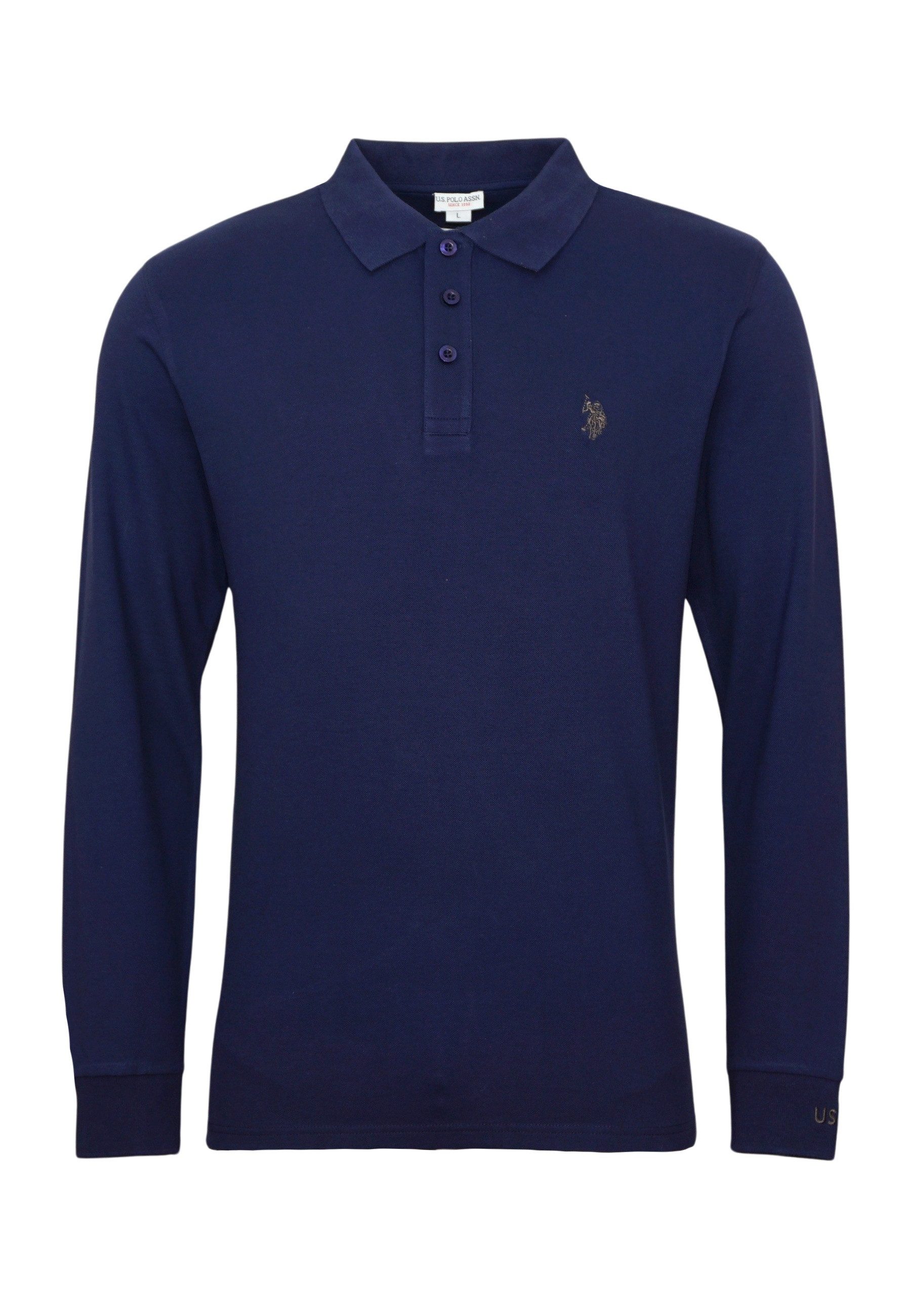 U.S. Polo Assn. Longsleeve Longsleeve Poloshirt (1-tlg) günstig online kaufen