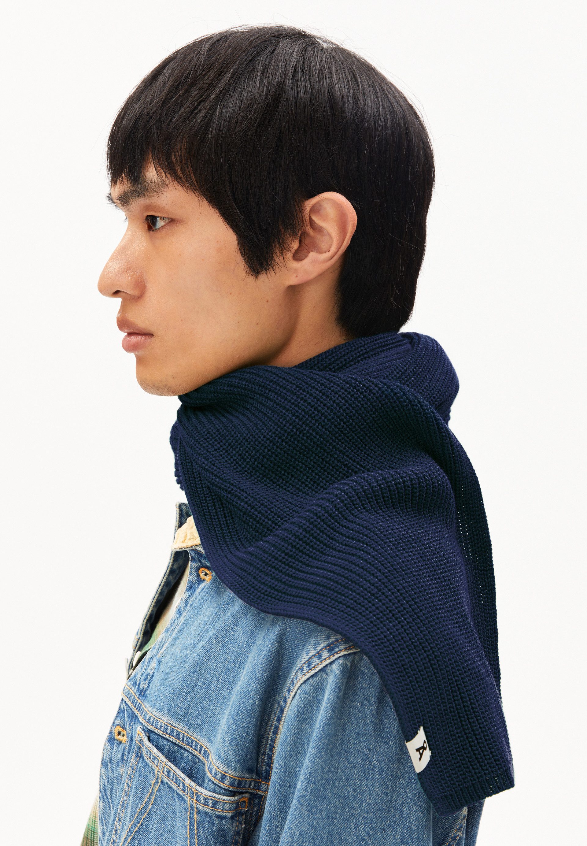 Armedangels Schal CLAASAS Unisex Schal Aus Merino-Wolle Regular Fit