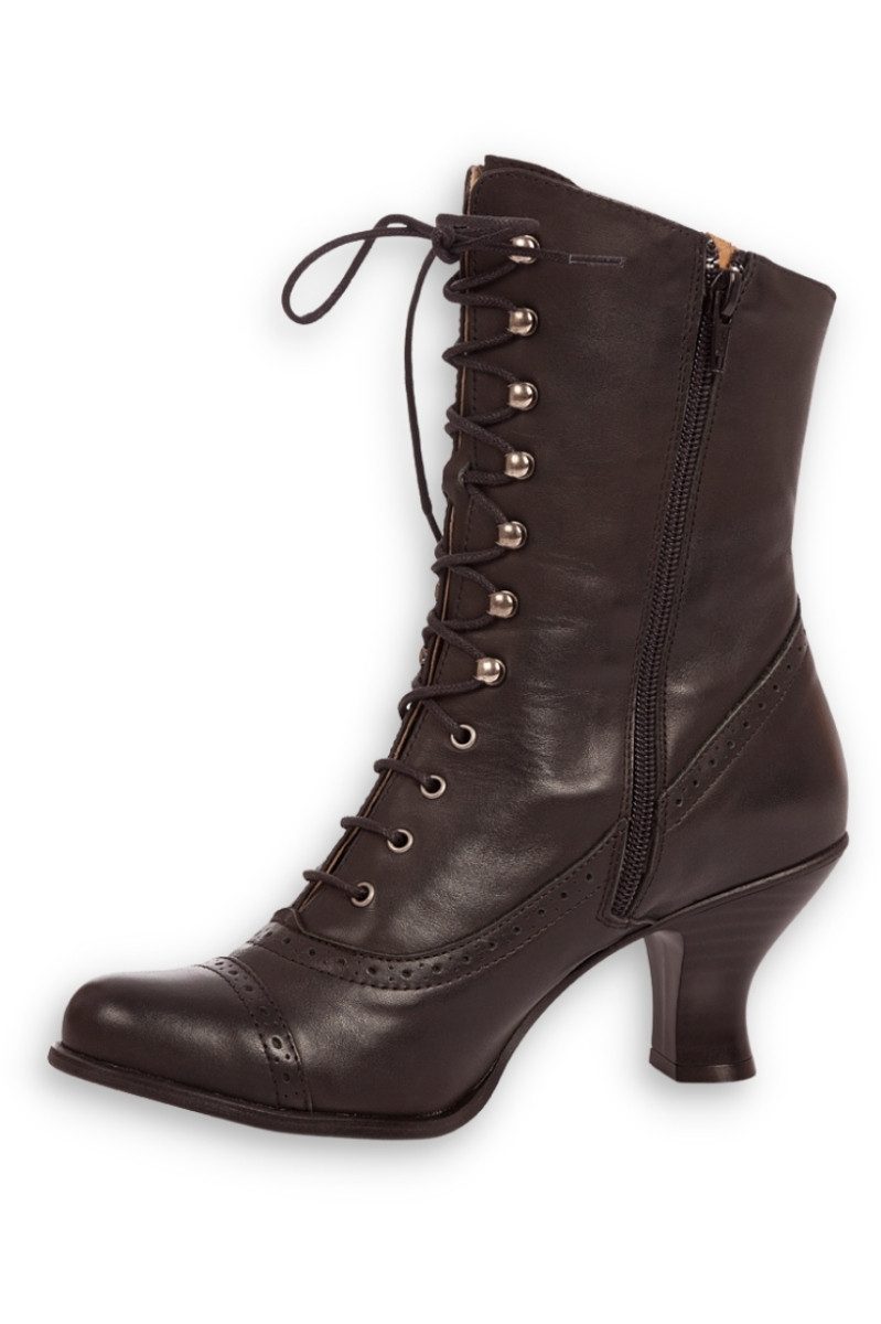 Stockerpoint Trachtenstiefel Damen - 4490 - schwarz Stiefelette günstig online kaufen