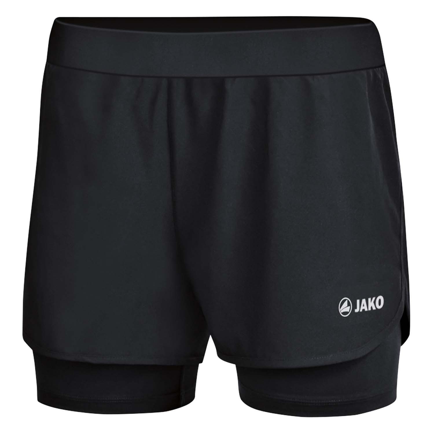 Jako Trainingsshorts Jako Damen Laufshort 2-in-1 Short Brasil C6299 günstig online kaufen