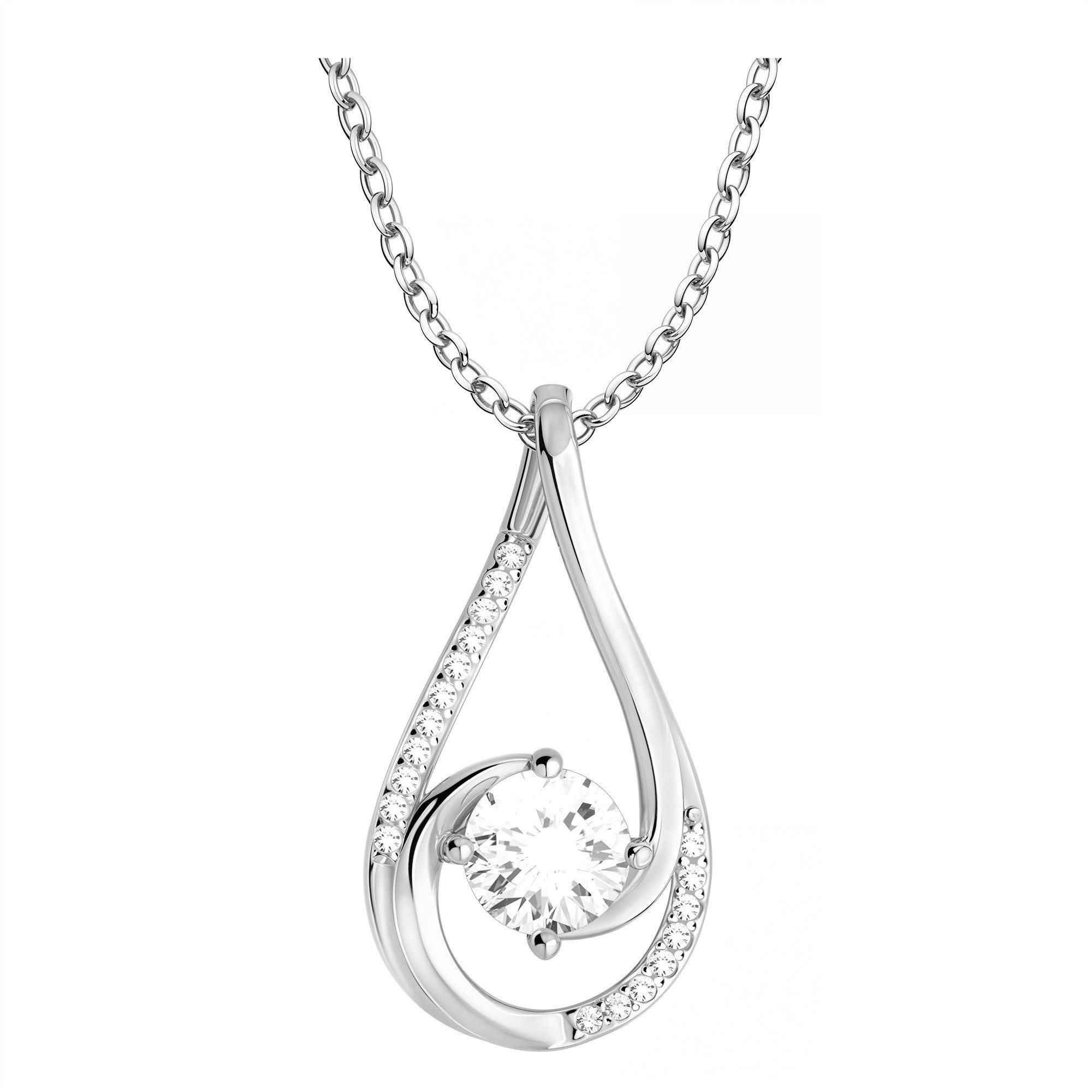 Sofia Milani Kette mit Anhänger Oval, 925 Silber Damen Schmuck - N0875 günstig online kaufen