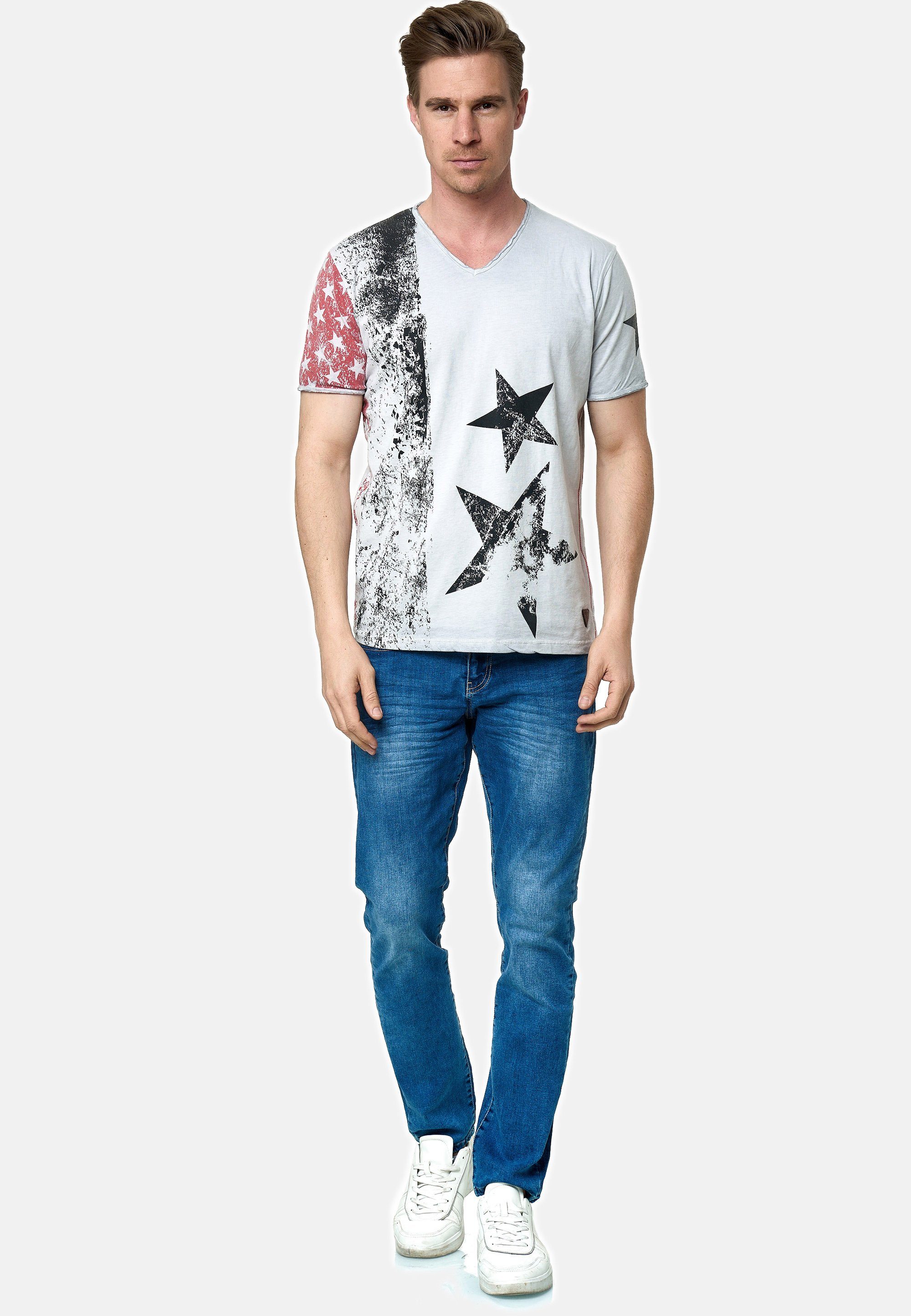 Rusty Neal T-Shirt, im verwaschenen Look günstig online kaufen