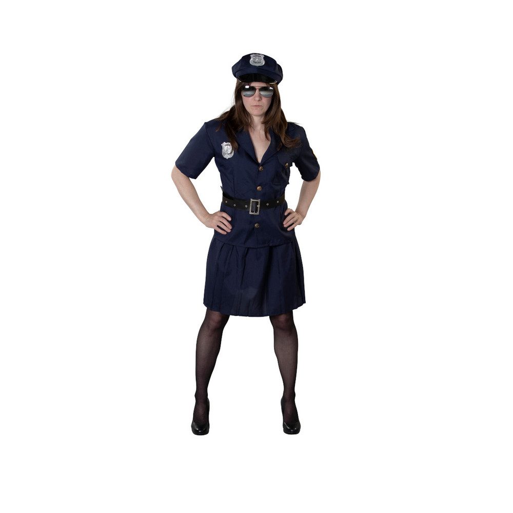 Kostüm Kostüm - Polizistin - für Erwachsene - 3-teilig - Größe 36/38