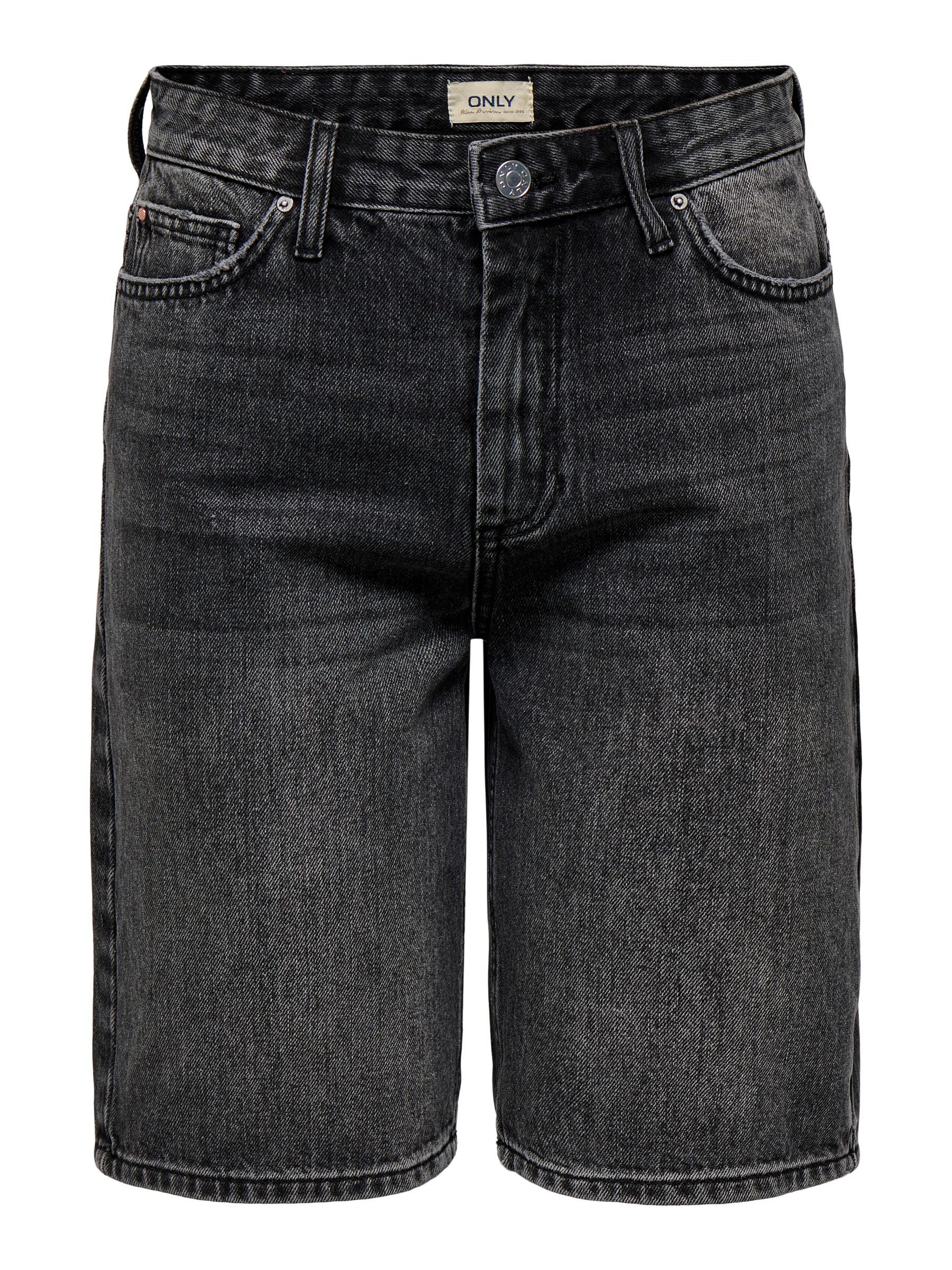 ONLY Jeansshorts Denim-Baumwolle, Reißverschluss, fünf Taschen günstig online kaufen