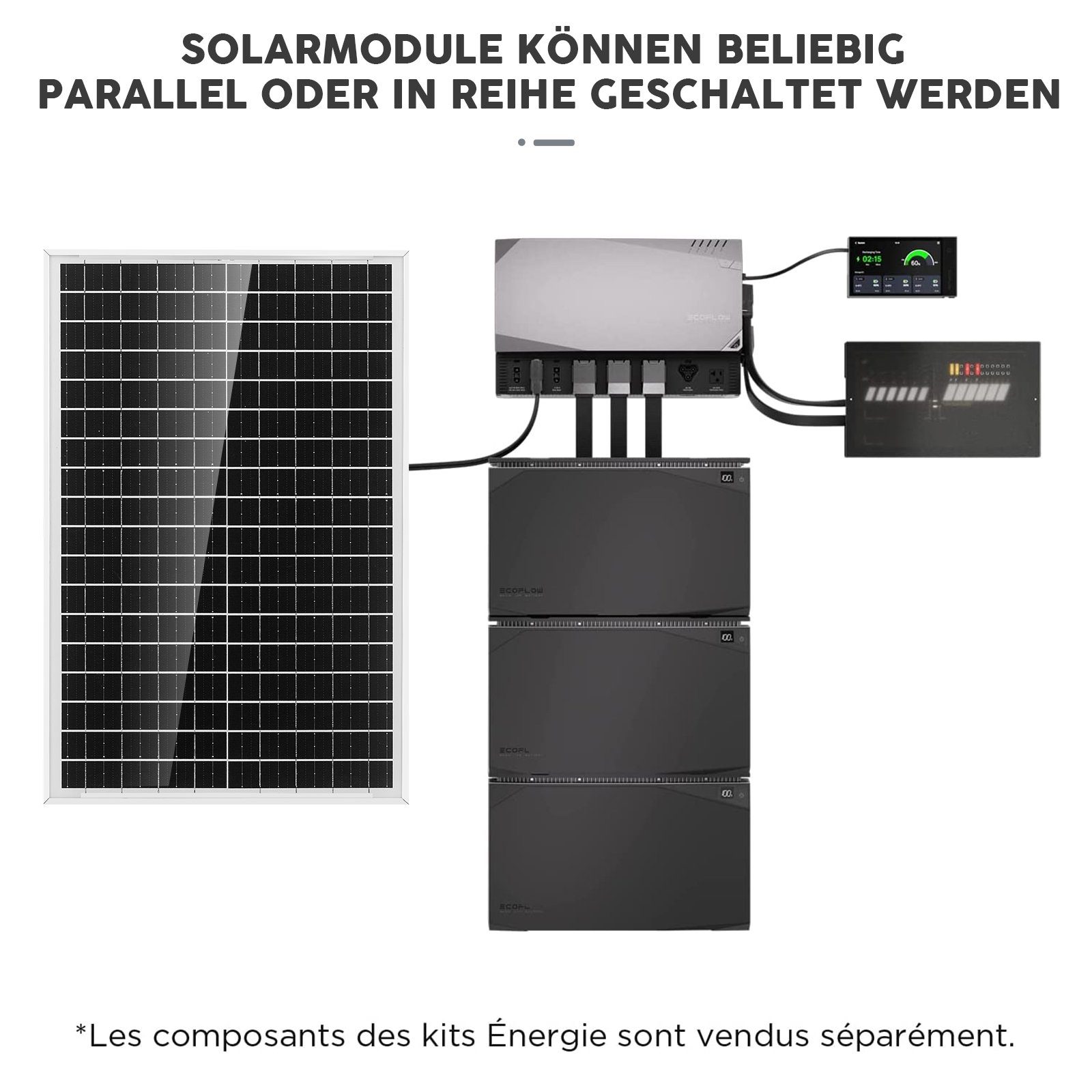 iscooter Solaranlage 60 Laderegler 10A Solarpanel Off-Grid mit für Wohnmobil, System Montageklammern Watt 2x W, 30W Weiß Solarkabel kit Camping, 60,00 Solarmodule