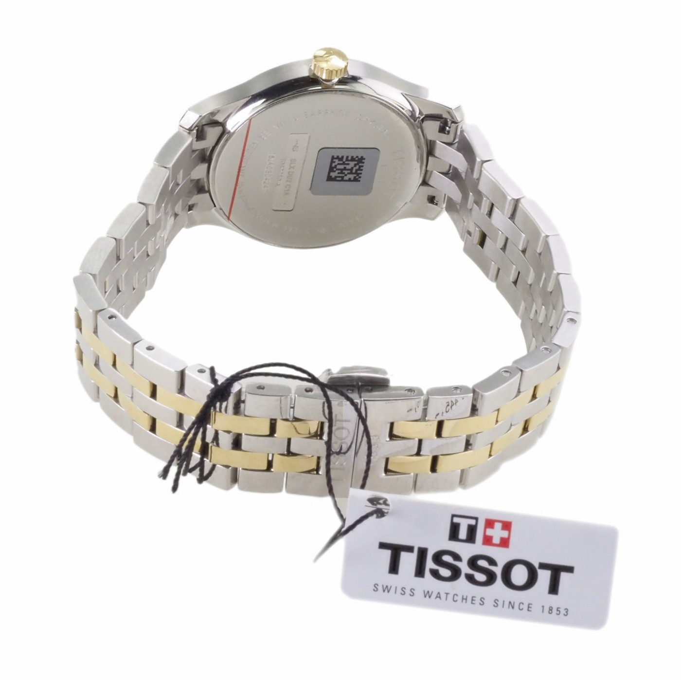 Tissot Quarzuhr Tissot Damen QuarzUhr Tradition T0632102203700, (Gold)