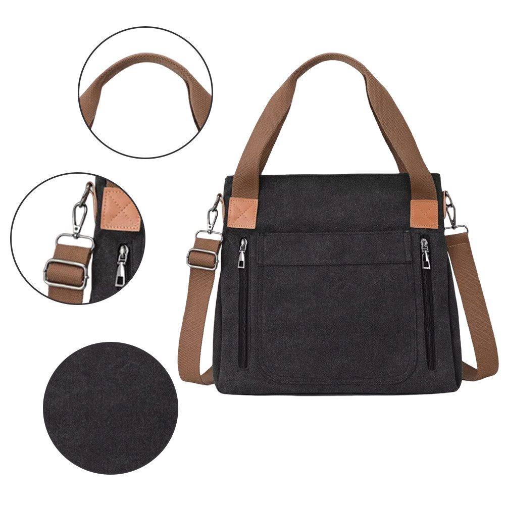 Henkeltasche Damen Schultertasche Umhängetasche