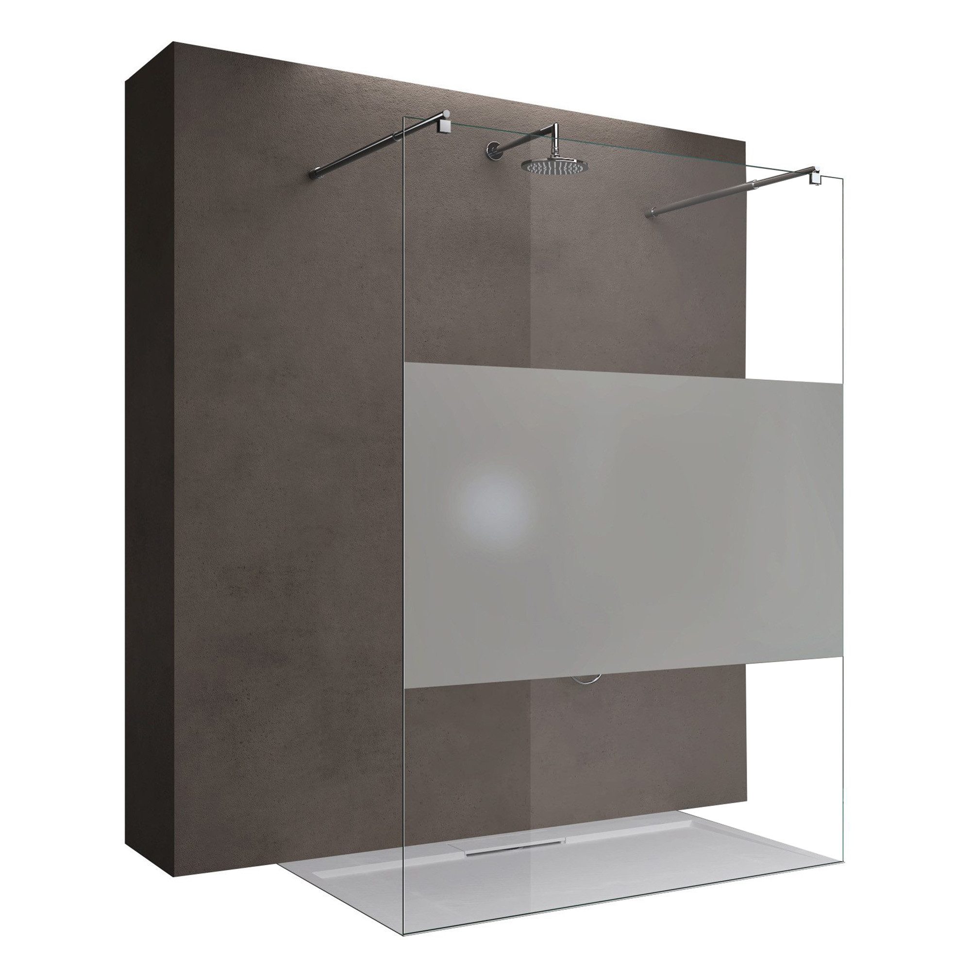doporro Walk-in-Dusche Duschwand Duschtrennwand Walk-In Dusche günstig online kaufen