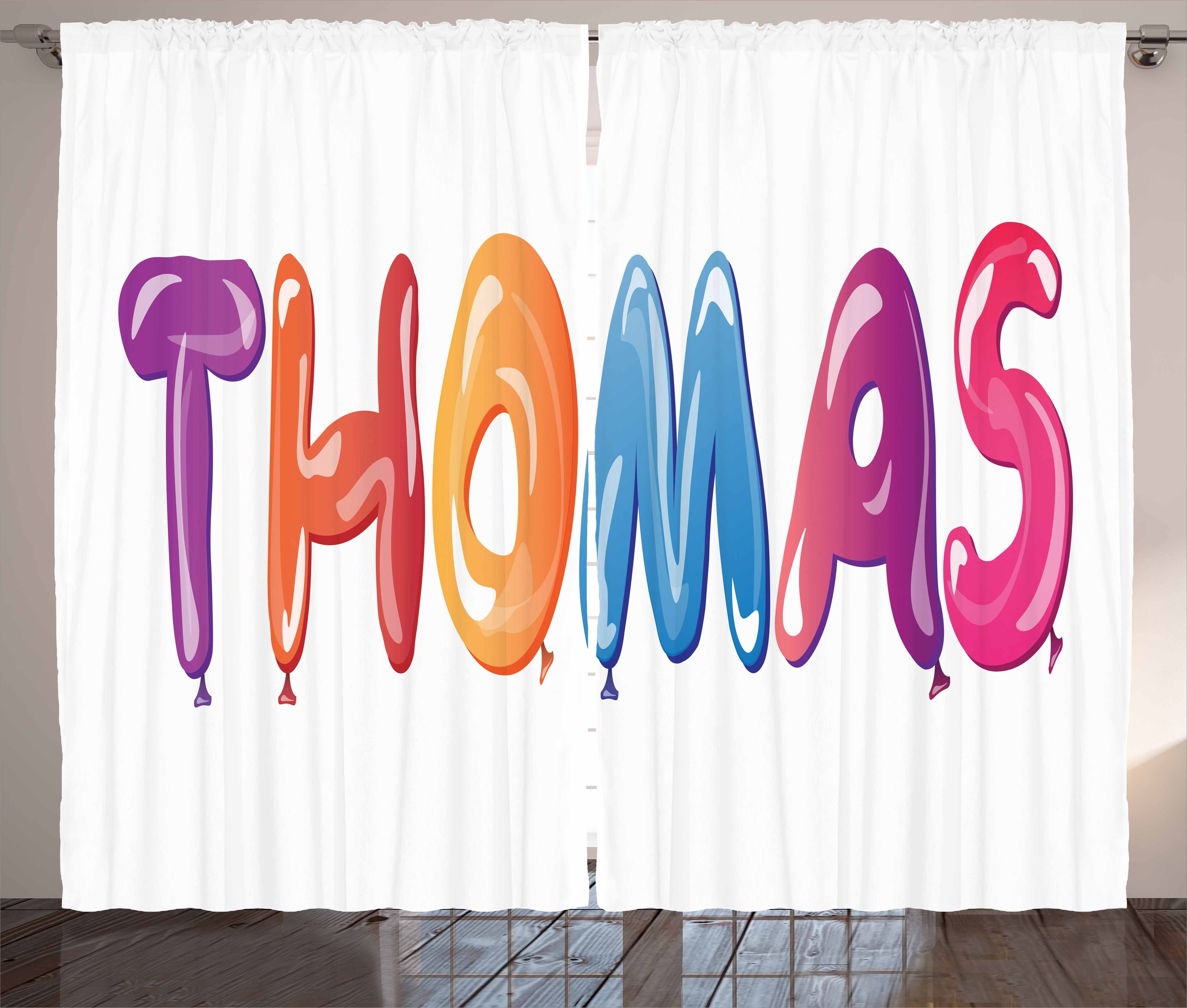 Gardine Schlafzimmer Kräuselband Vorhang mit Schlaufen und Haken, Abakuhaus, Thomas Bunte Gemeinsame American Boy