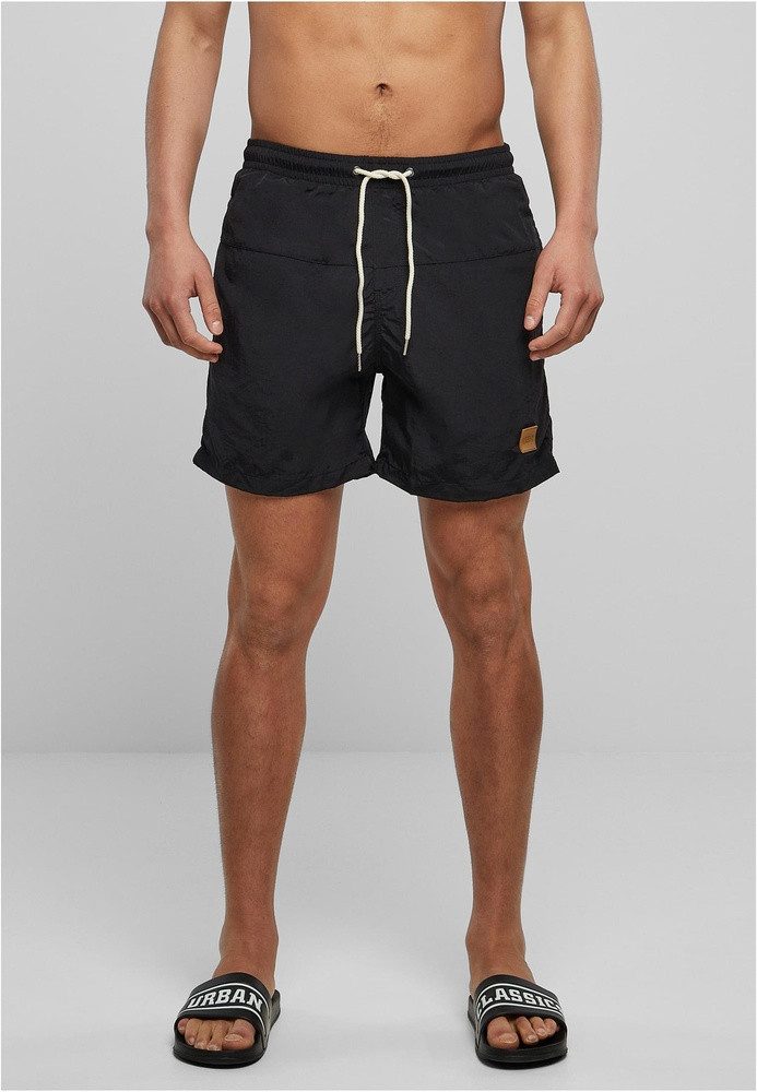 URBAN CLASSICS Badeshorts Block Swim Shorts 2-Pack