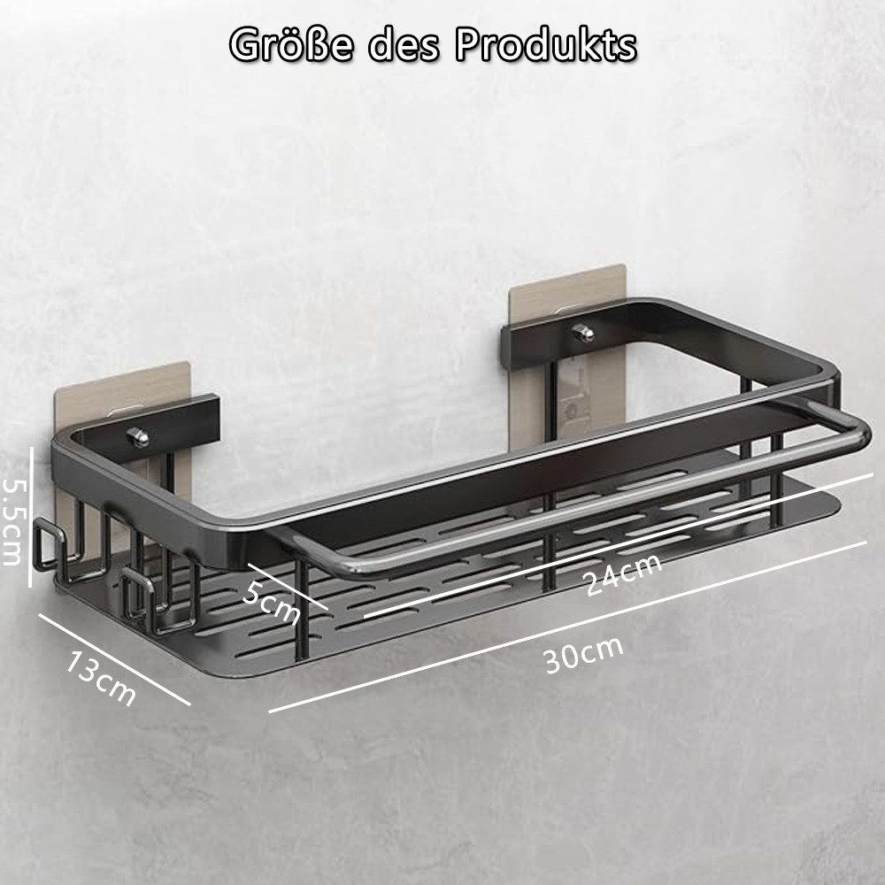 TUWENA Küchenorganizer-Set Küchen Spüle Organizer mit Zwei Haken, Hängender Kitchen Organizer