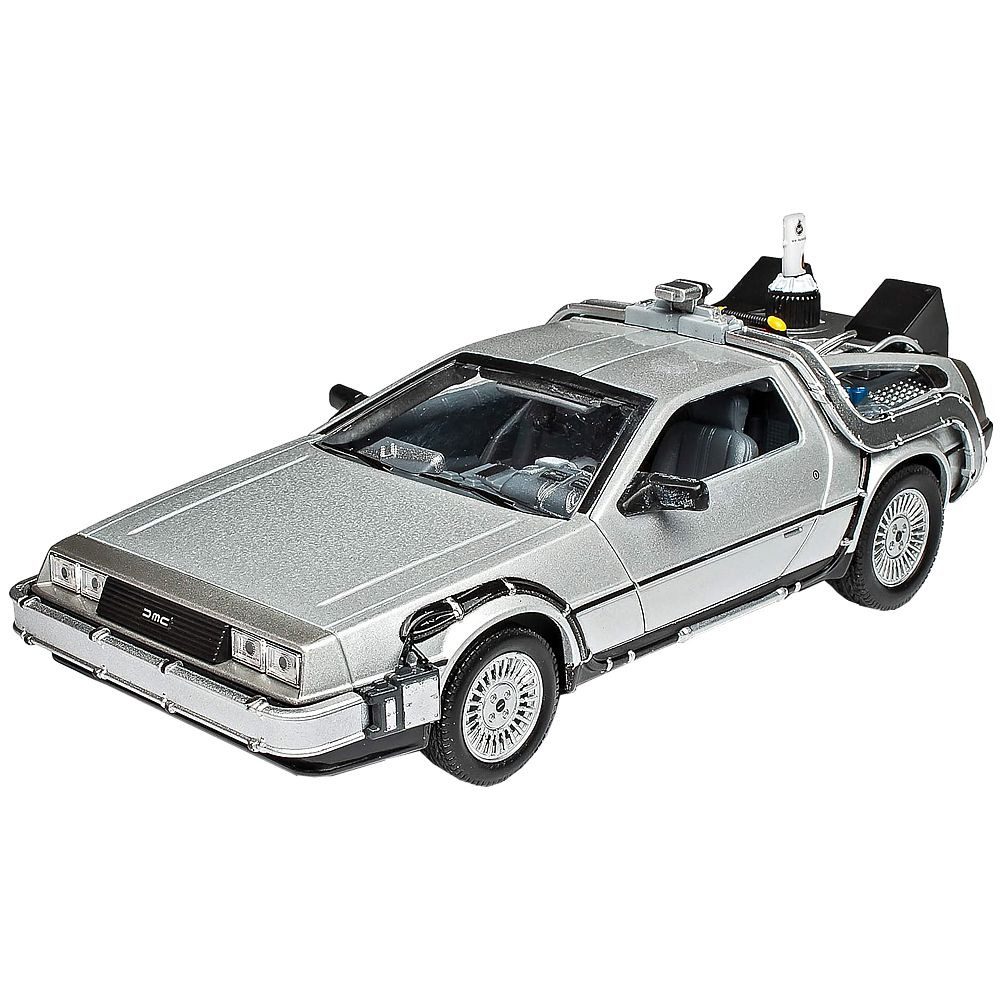 Welly Spielzeug-Auto Auto Delorean DMC Zeitmaschine Zurück in die Zukunft II Die-Cast