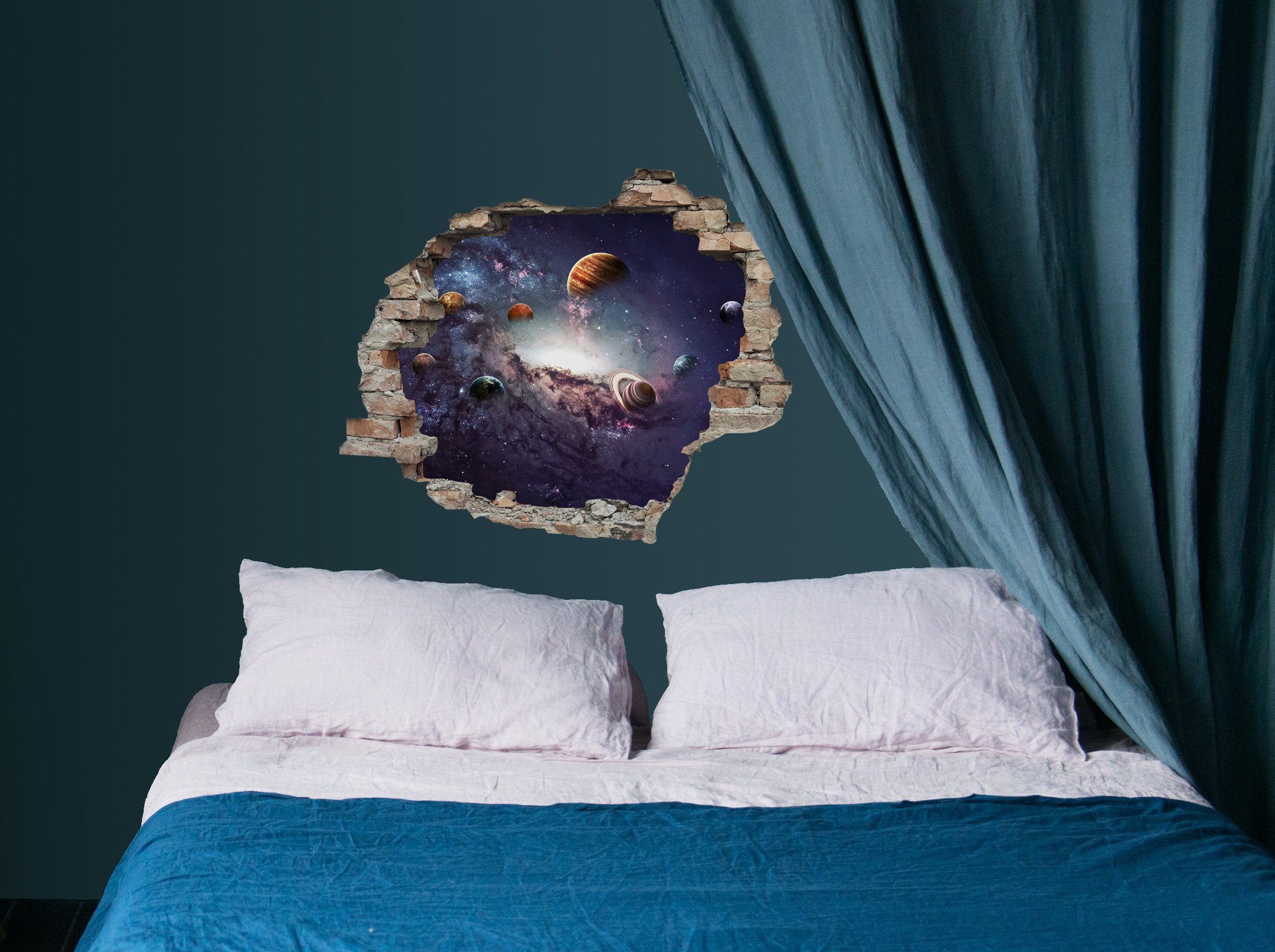 queence Wandtattoo Planeten (1 St), Wandsticker, Wandbild, selbstklebend, 3 günstig online kaufen