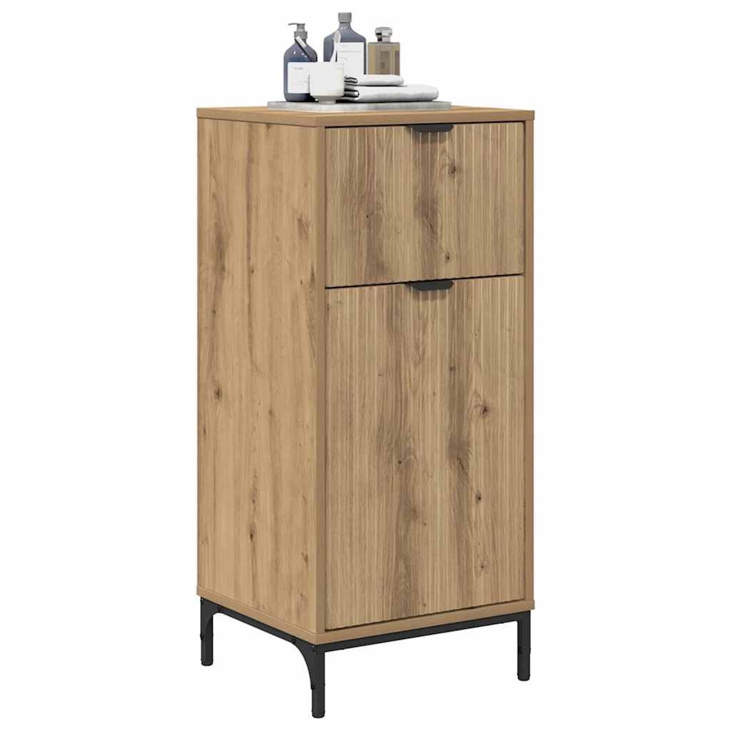 vidaXL Badezimmerspiegelschrank Badezimmer Schrank mit Speicher günstig online kaufen