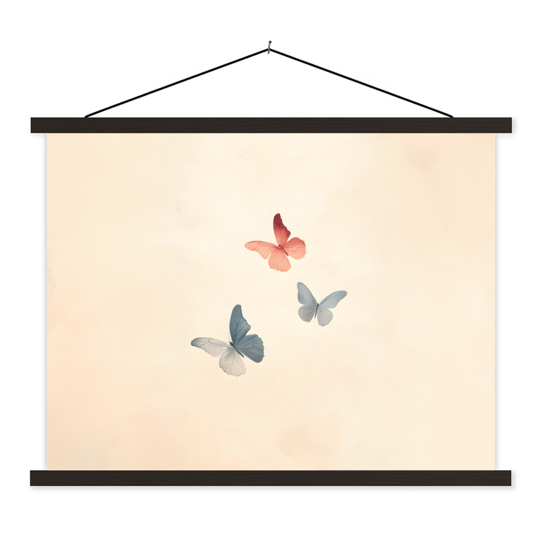 MuchoWow Poster Schmetterlinge - Minimalistisch - günstig online kaufen