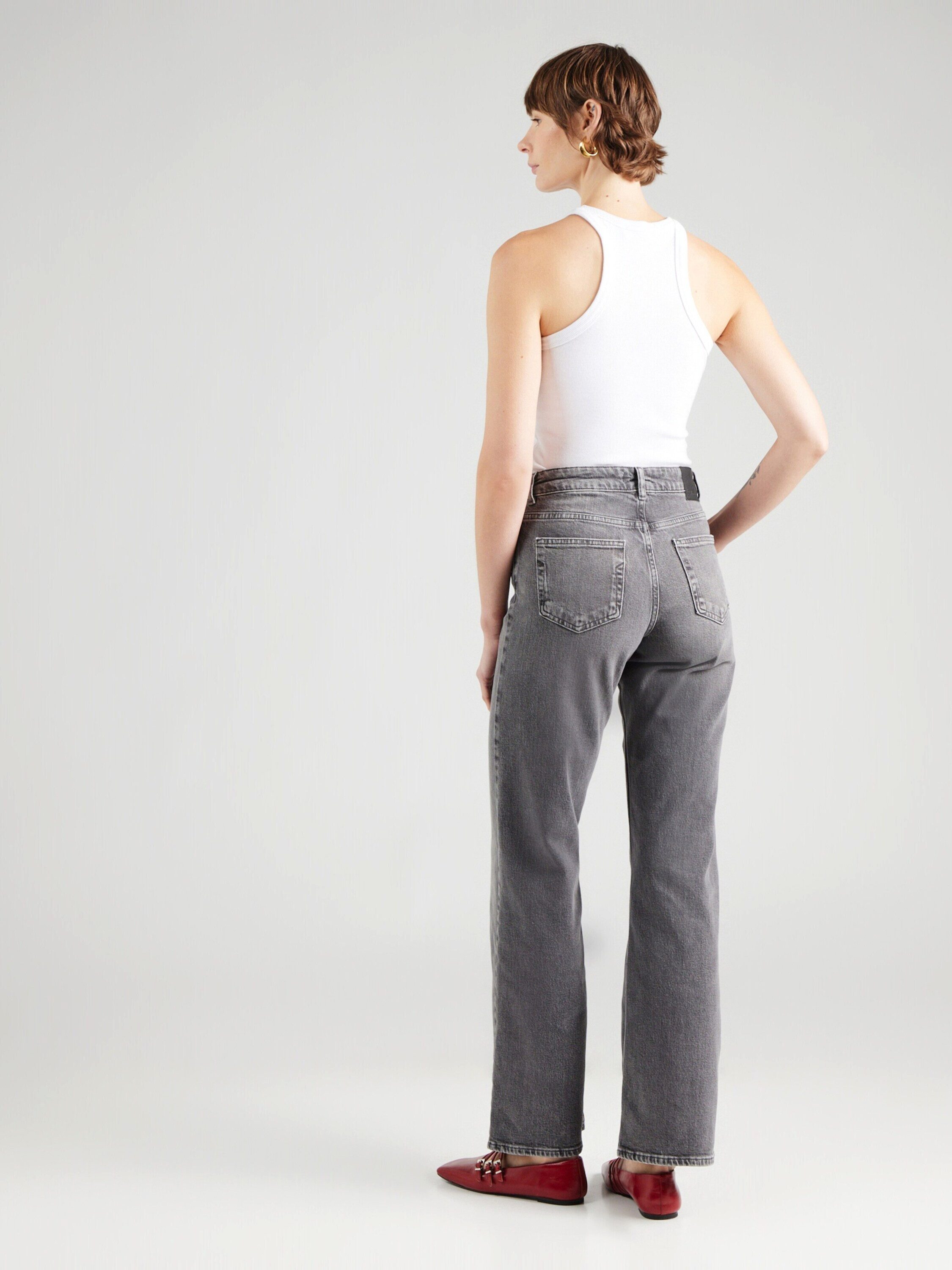 Selected Weite Jeans SLFBea-Kori (1-tlg) Plain/ohne Details