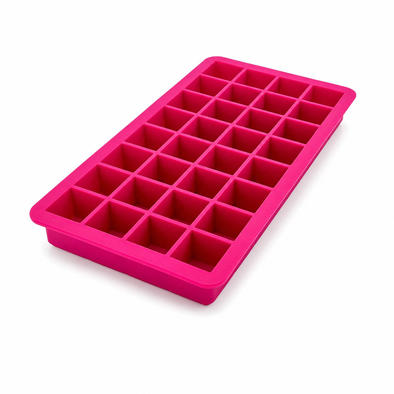 Lurch Eiswürfelform Eiswürfelbereiter Würfel 2 x 2 cm Fuchsia
