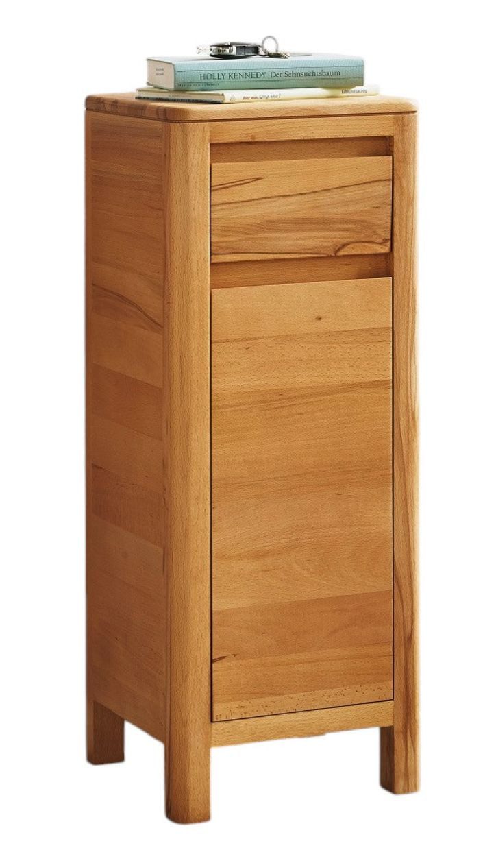 Main Möbel Kommode 30x79cm 'Bayreuth' Kernbuche massiv