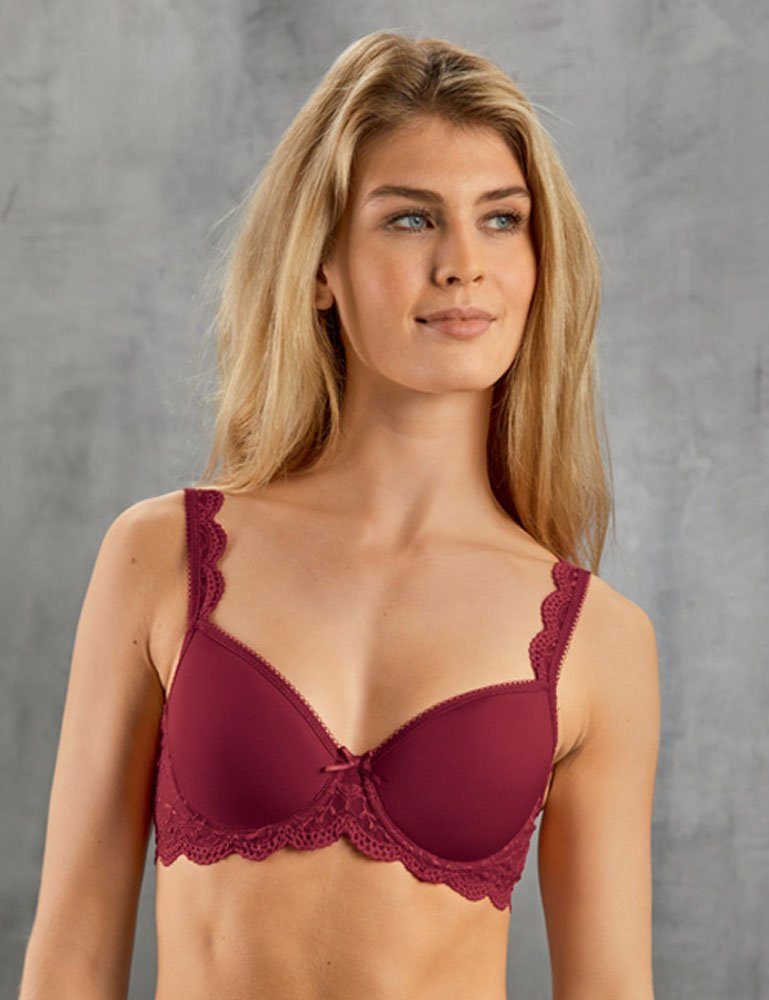 Bügel-BH Spacer BH mit Spitze 48527971-861, Burgund