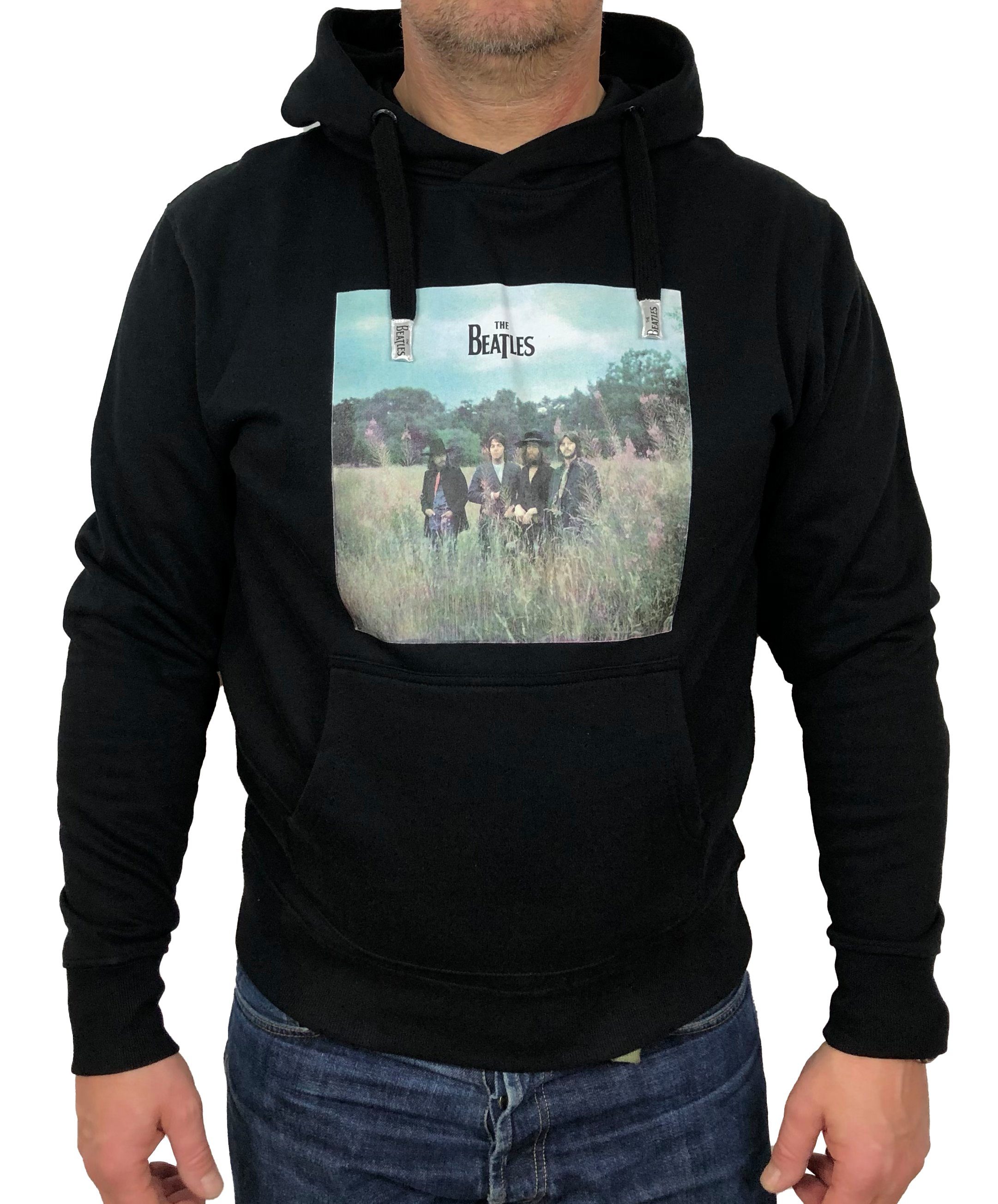 The Beatles Kapuzensweatshirt Beatles, Hoodie, "Field", Herren (Stück, 1-tlg., Stück) mit Frontprint